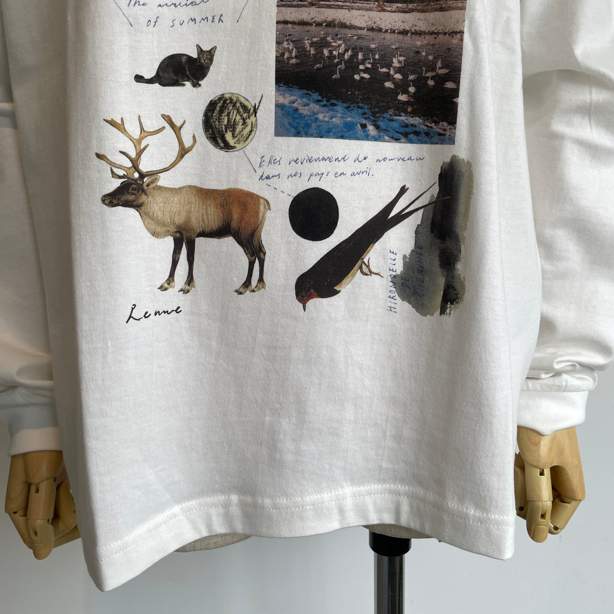 sweetlittlenothing//spring forest ロングスリーブTシャツ
