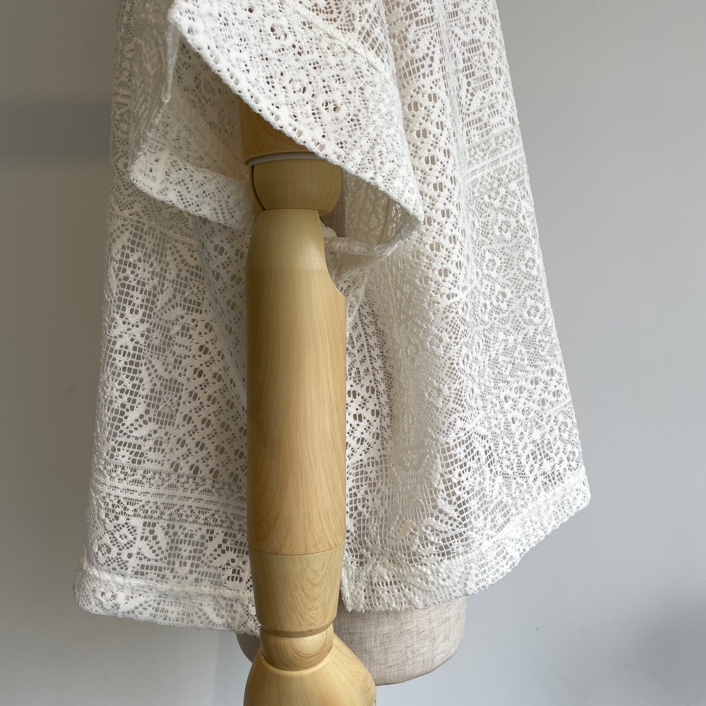 universaltissu//パッチワークレース モックネックドルマンT TS260CT088