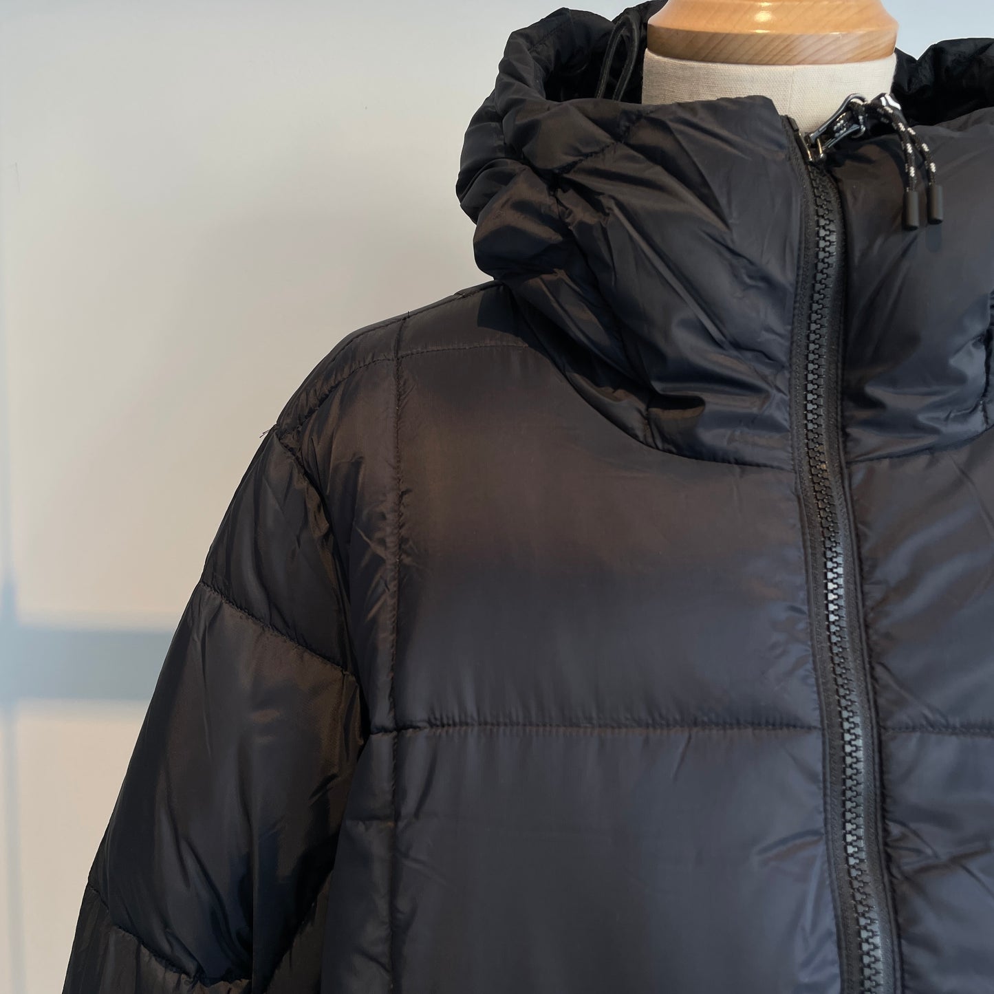 TAION//マウンテン パッカブル ボリュームフード ダウンコート TAION-106VZMT-LONG