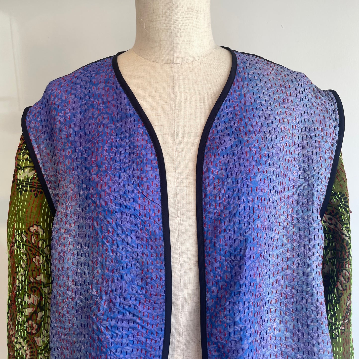 heriter//kantha embroidery jacket H0-00-3071