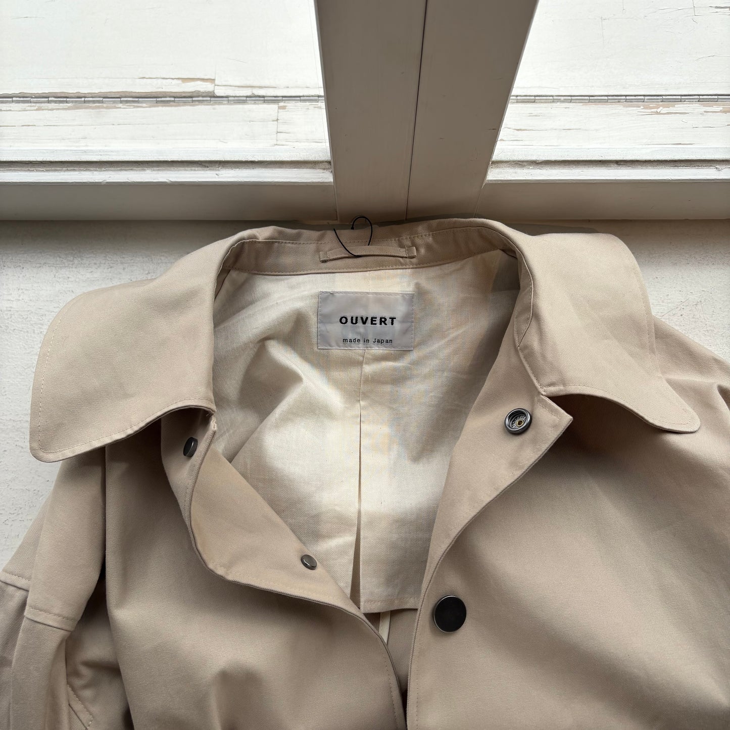 handsofcreation//2/60シャンブレーギャバ撥水ステンコート　2610001