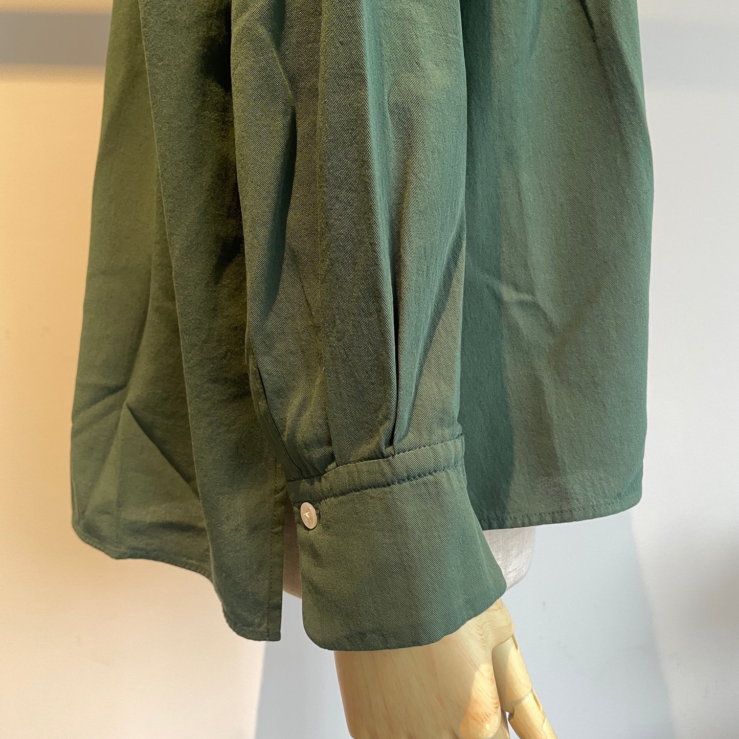 handsofcreation//100/2強撚ガスボイルビエラ フロントタックSHBL 02540615