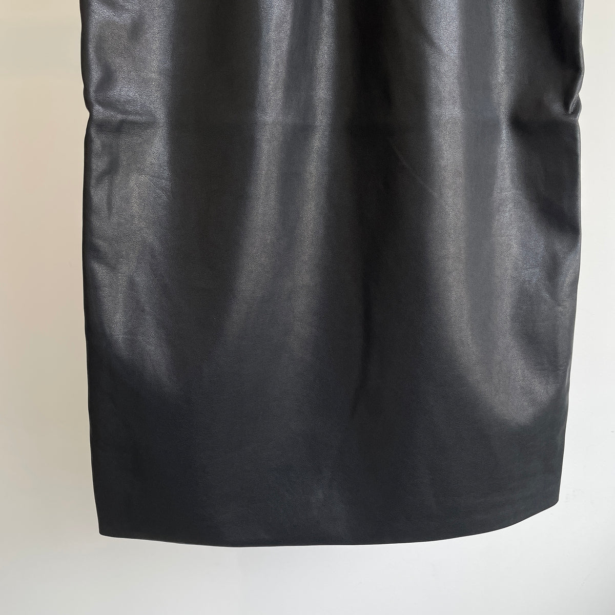 ALWEL//FAUX LEATHER DRAWSTRING SKIRT NAP-2