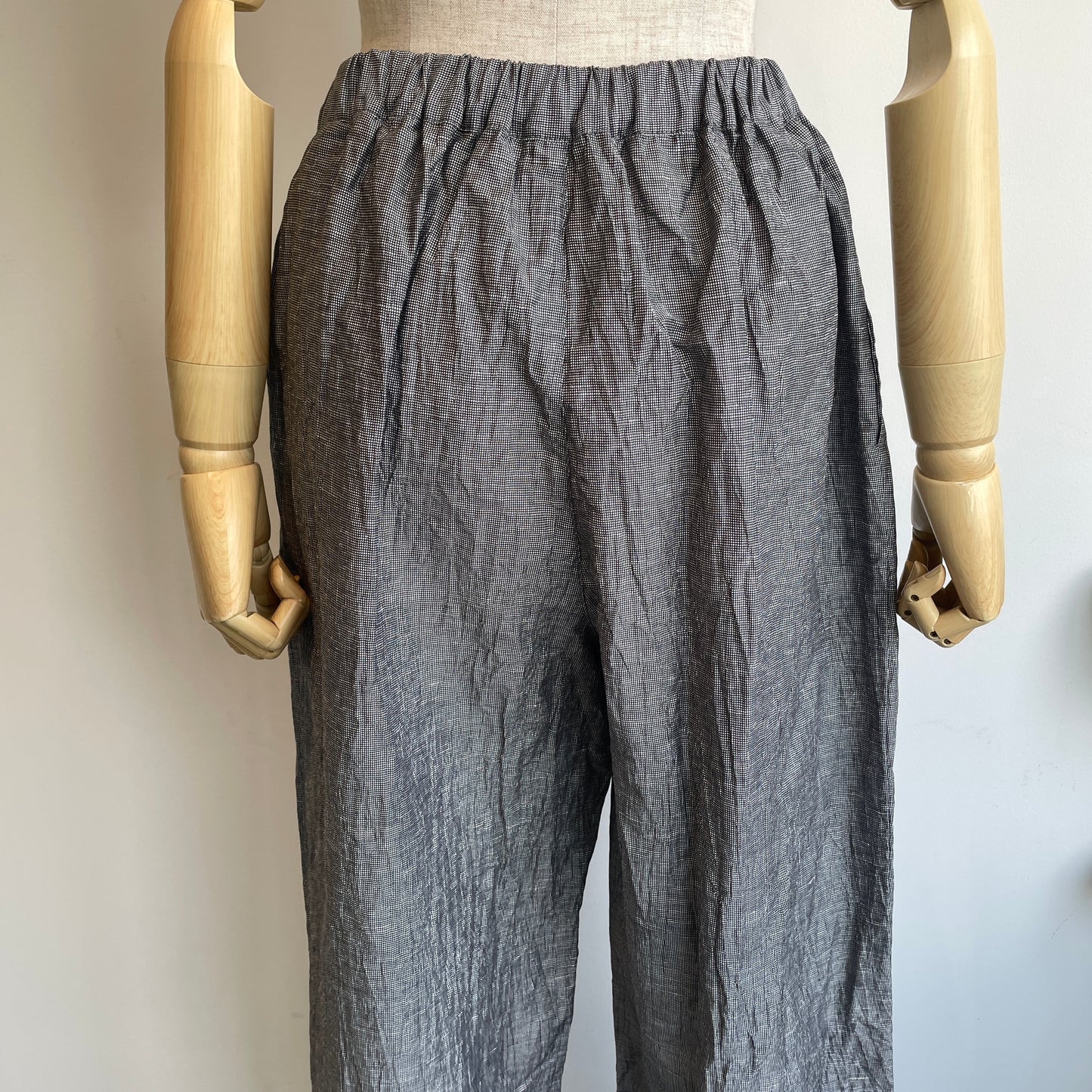 yuni//L/C/Pe washer gum tuck パンツ　1701PT024261