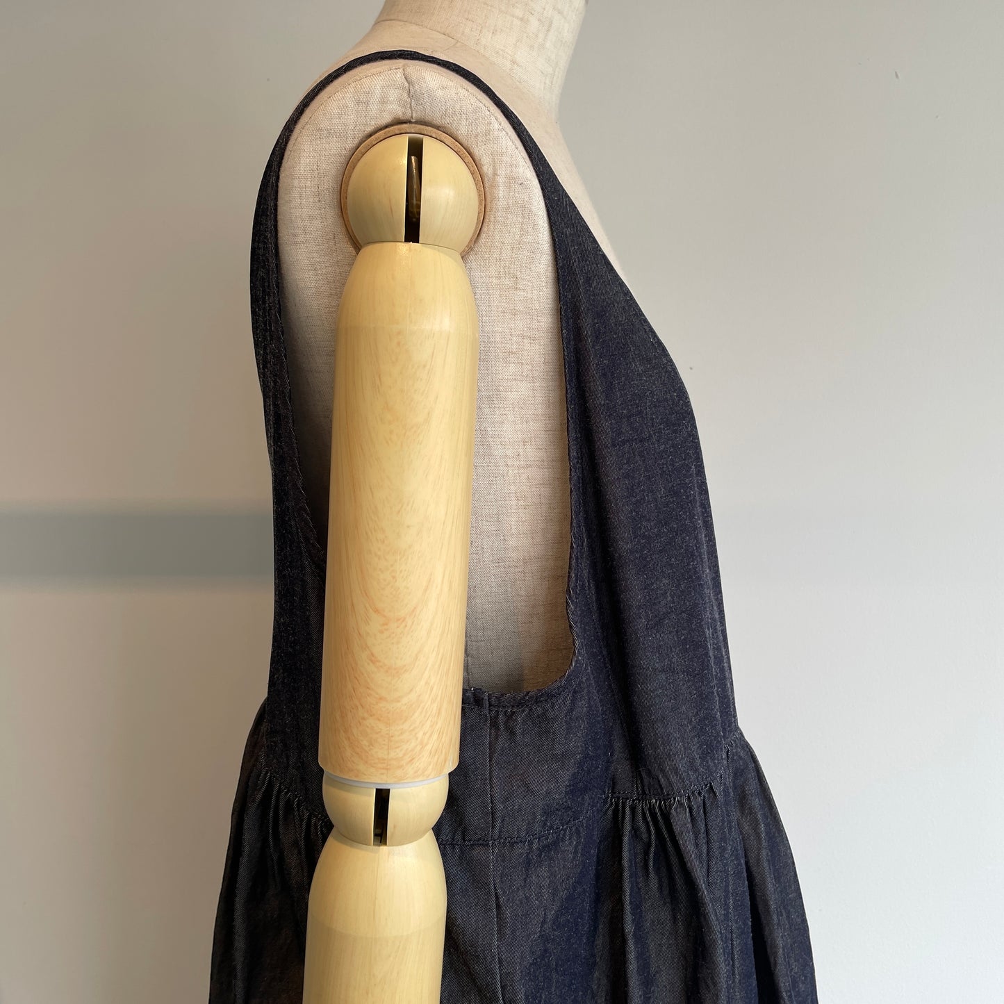 yuni//R/C soft denim cachecoeur bistier blouse 1701BL047261
