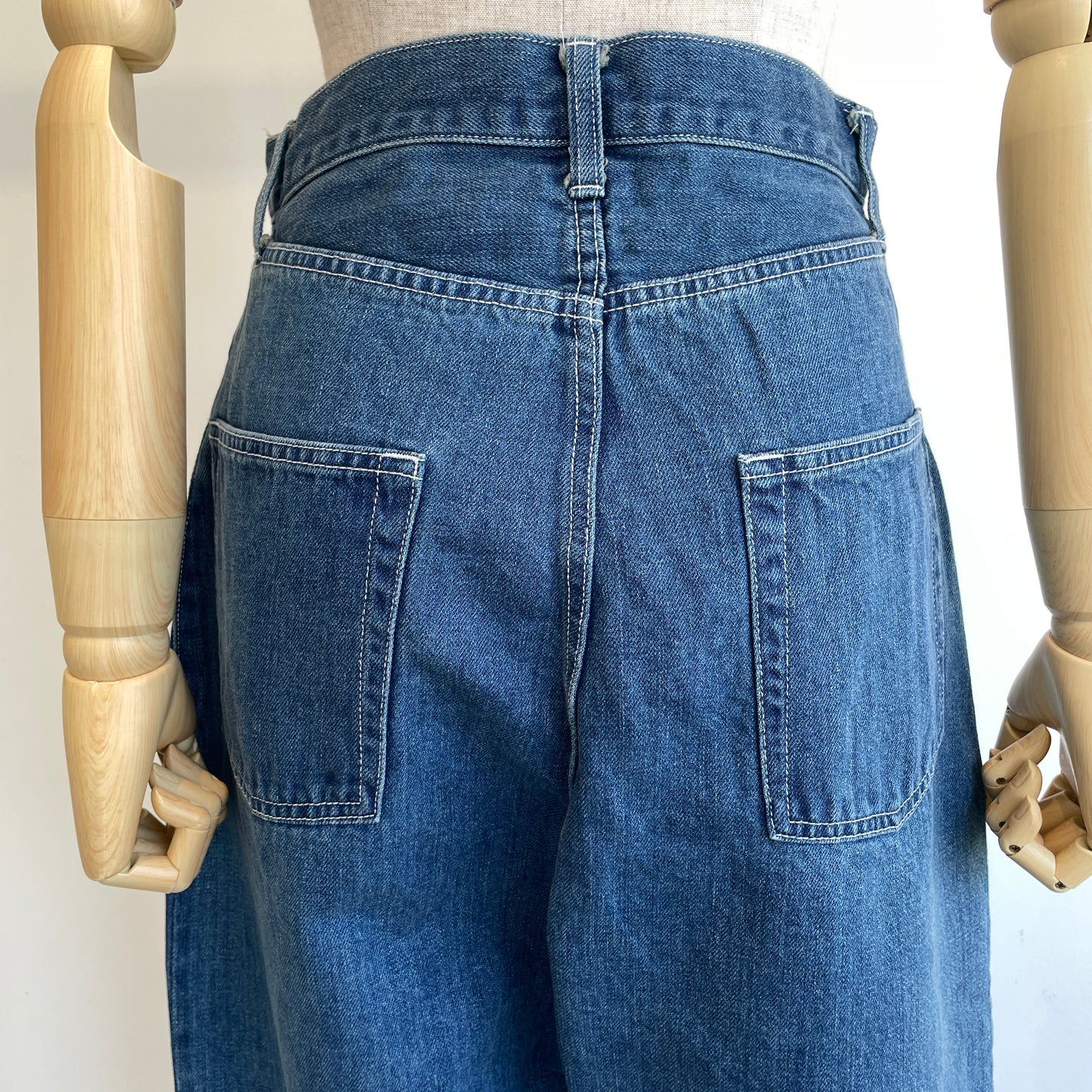 handsofcreation//C/Liデニムセルビッチテーパード5PKT パンツ　02440313