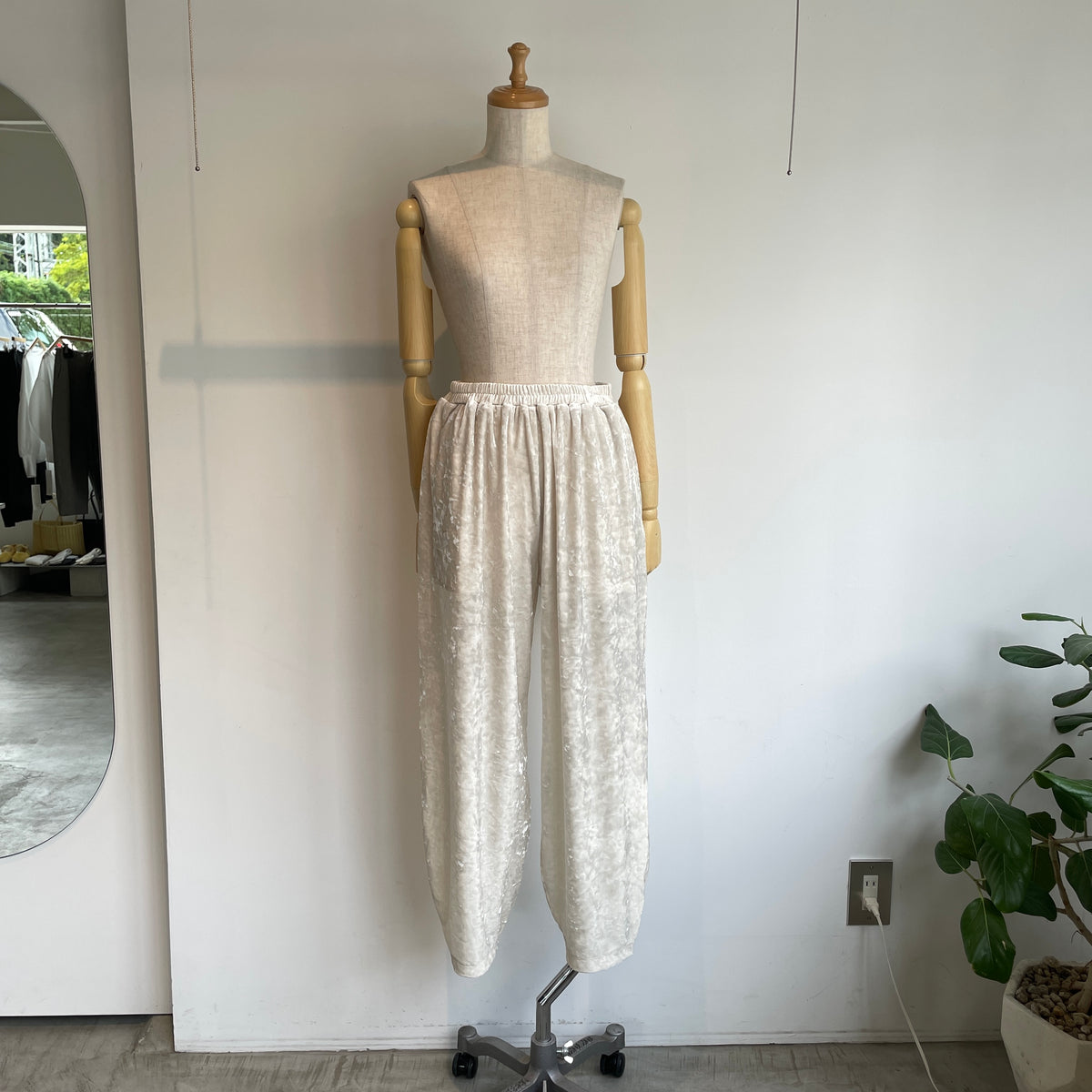 buoy buoy//recycle VELOUR CURVE パンツ　2701PT006262