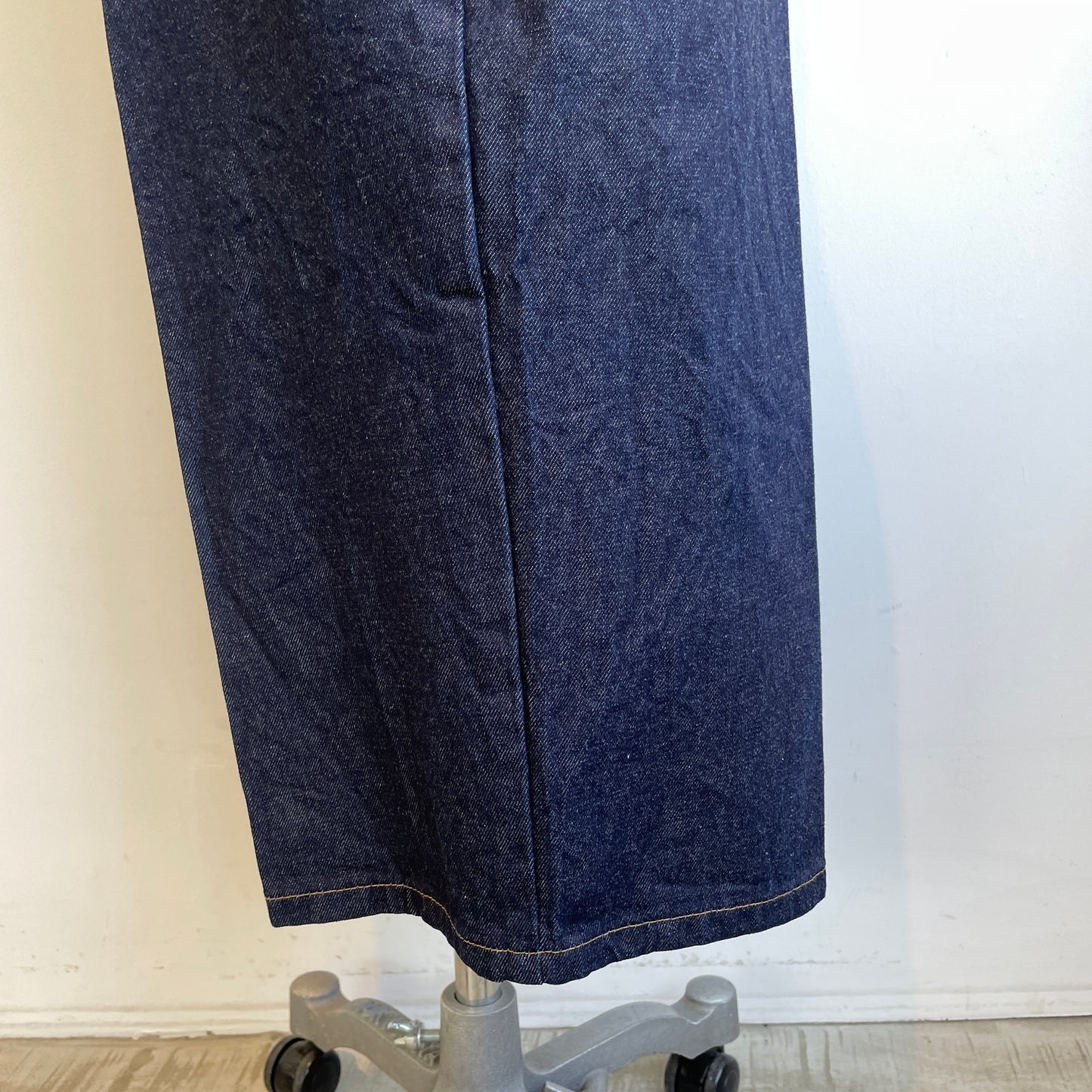 yuni//Cotton 11oz denim back gum wide パンツ　1701PT004262