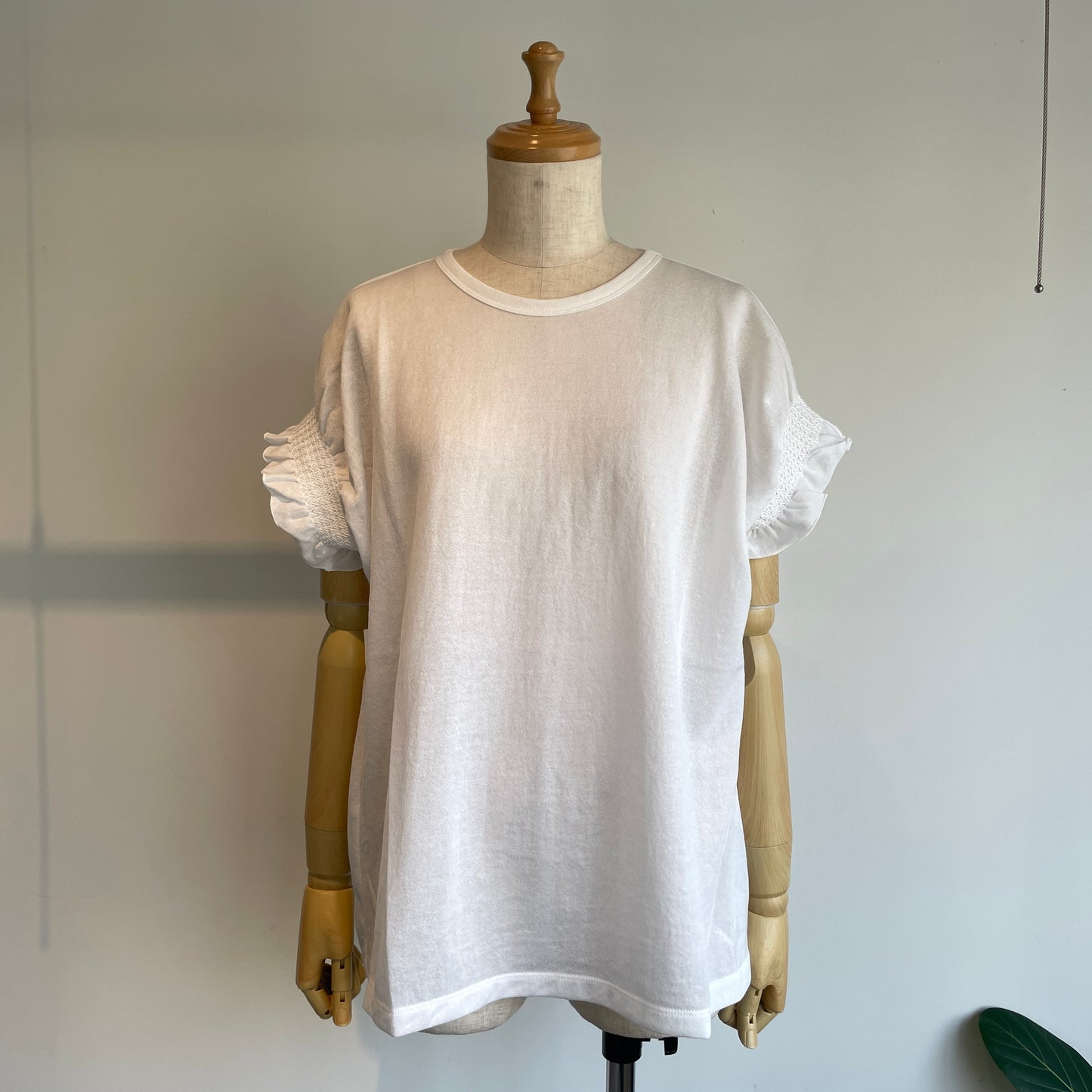 yuni//強撚C/Ny sheer gather sleeve PO  1701CT008261