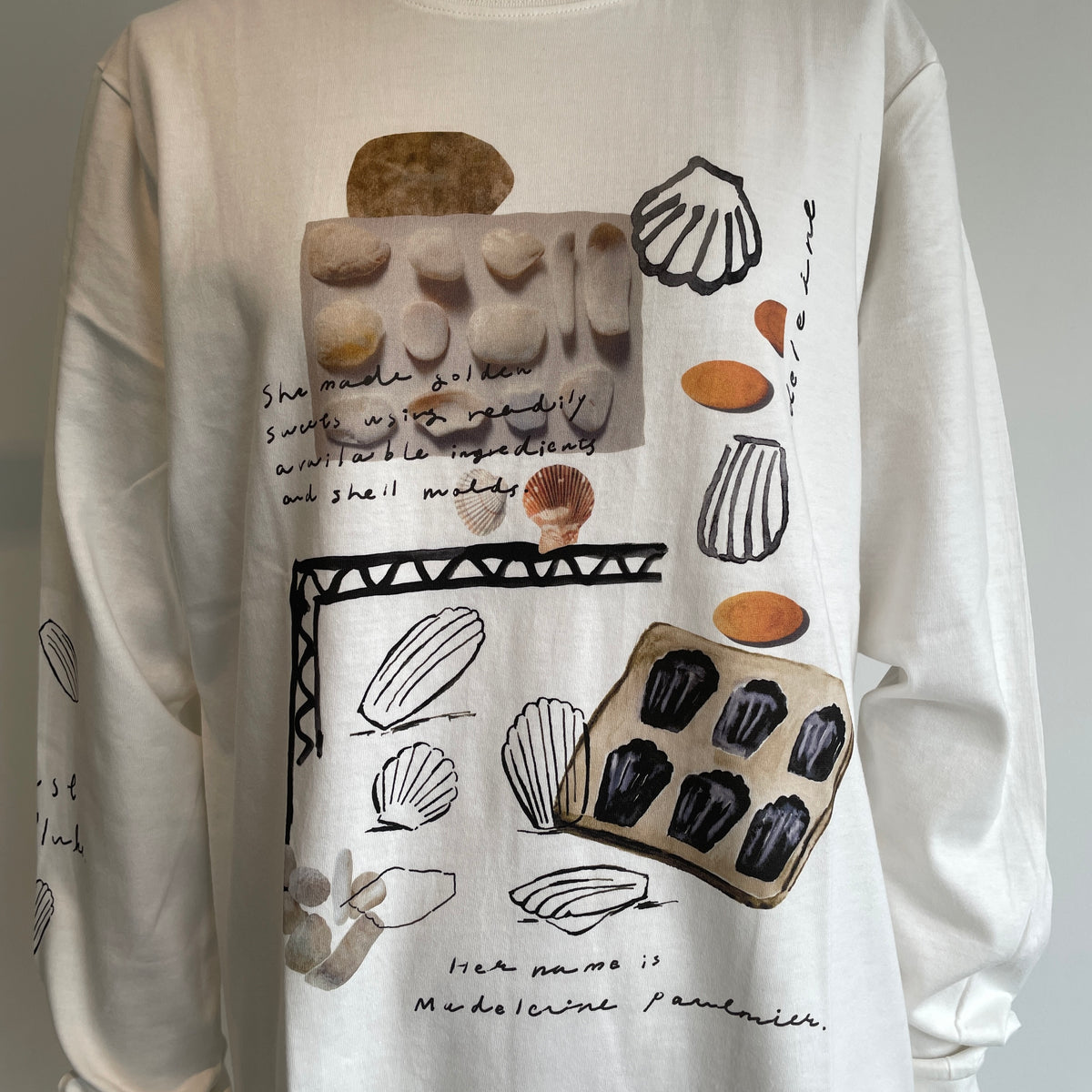 sweetlittlenothing//madeleine ロングスリーブTシャツ