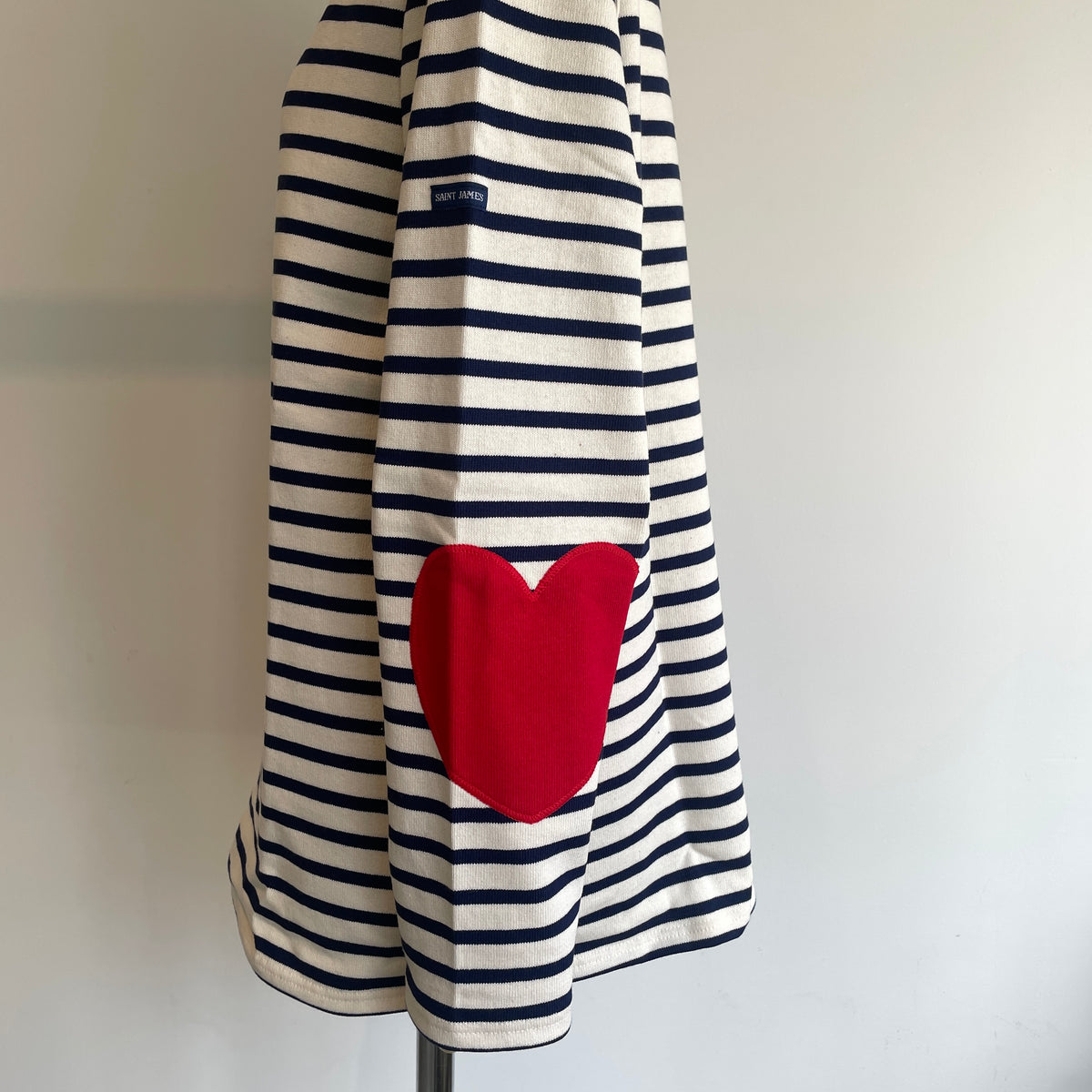 SAINTJAMES//OUESSANT HEART ELBOW PATCH  26F24JC OUES.COUD