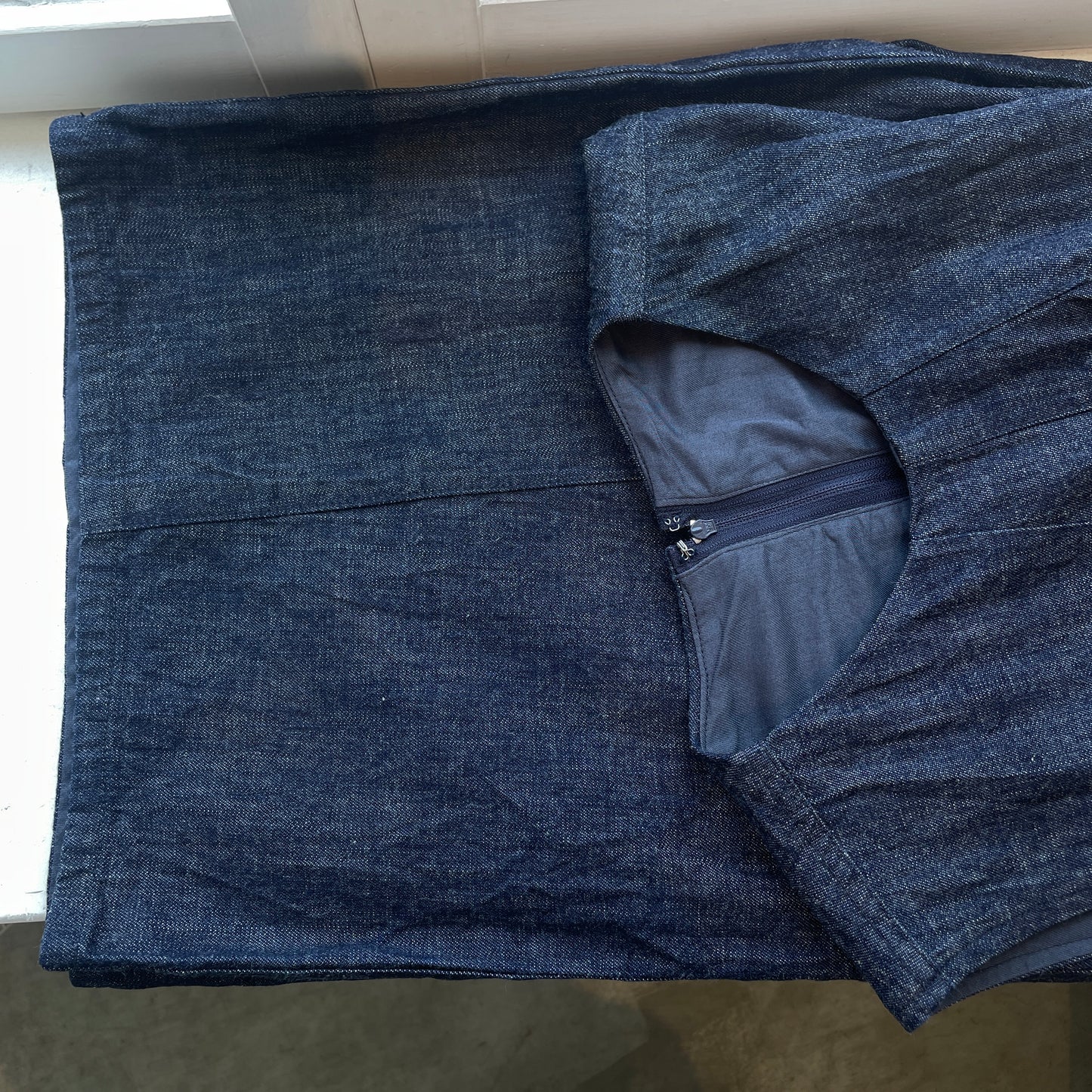 yuni//コットンライトオンス denim オールインワン　1701PT029261