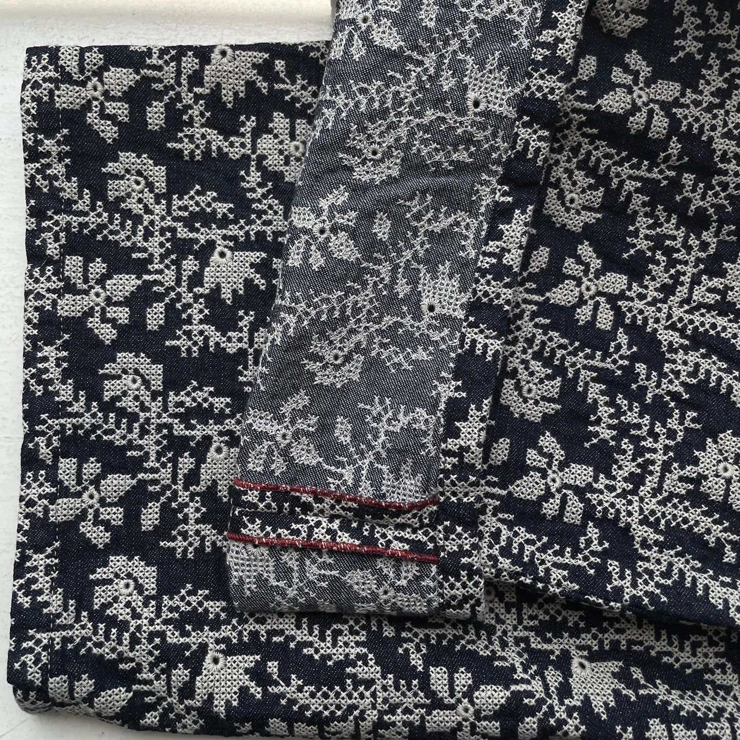 qiri//garden embroidery デニムパンツ　6301PT005262