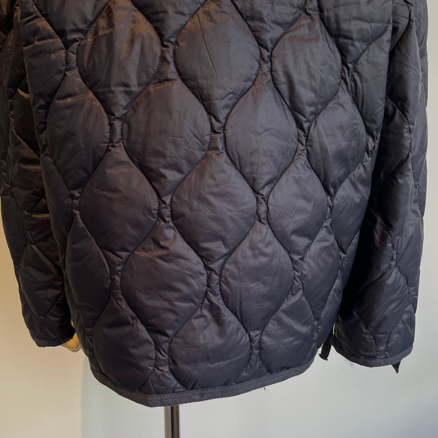 TAION//ミリタリー M65 ライナーWジップ ショートダウンジャケット-ソフトシェル TAION -M65LSZBML-1SHORT