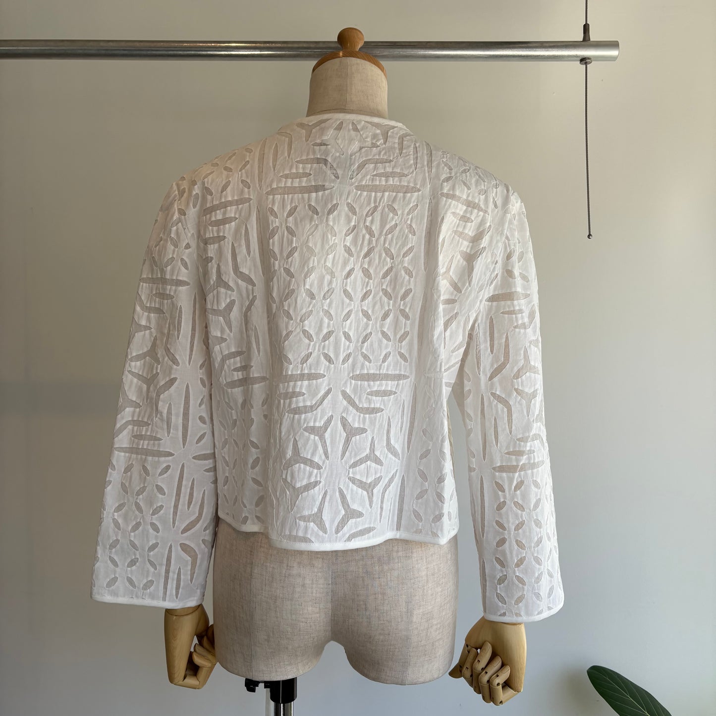 heriter//reverse appliqué jacket  H1-26-3013