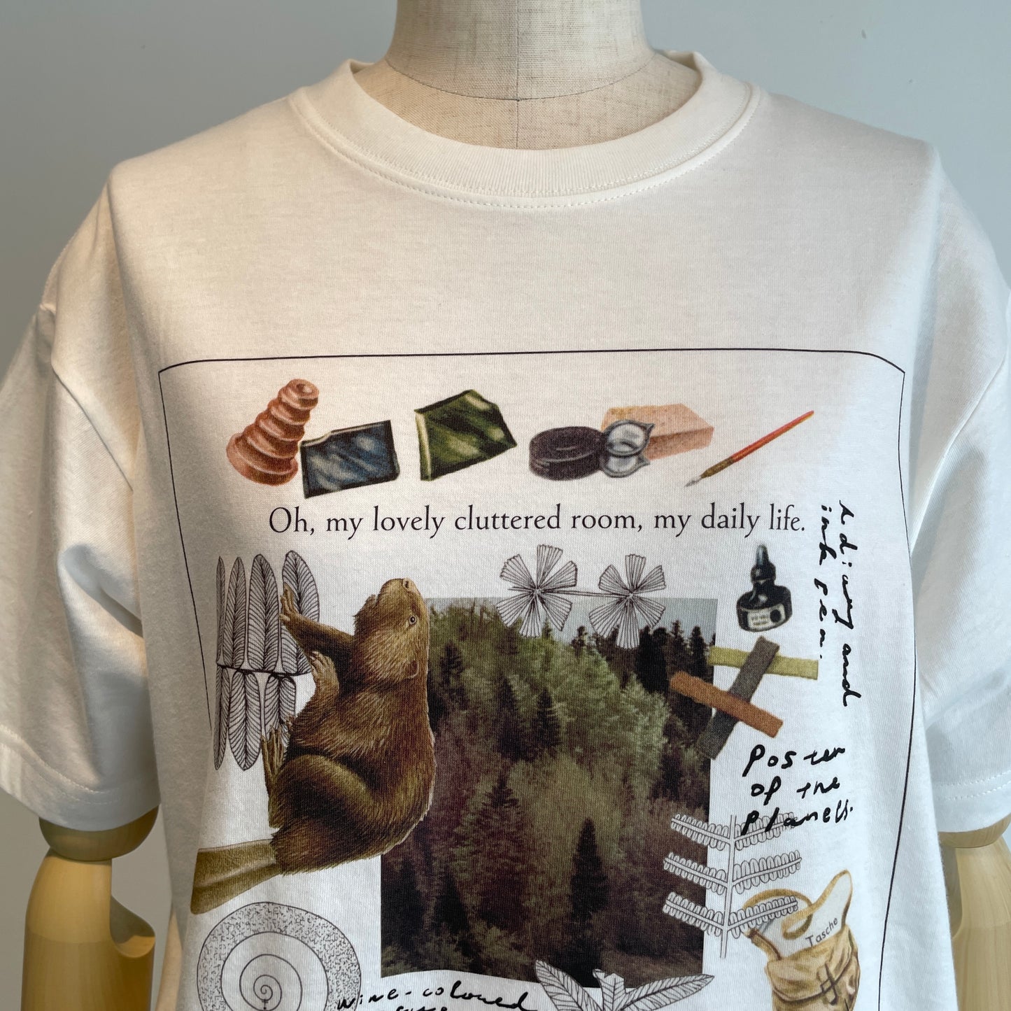 Sweet Little Nothing//My lovely clttered room半袖Tシャツ