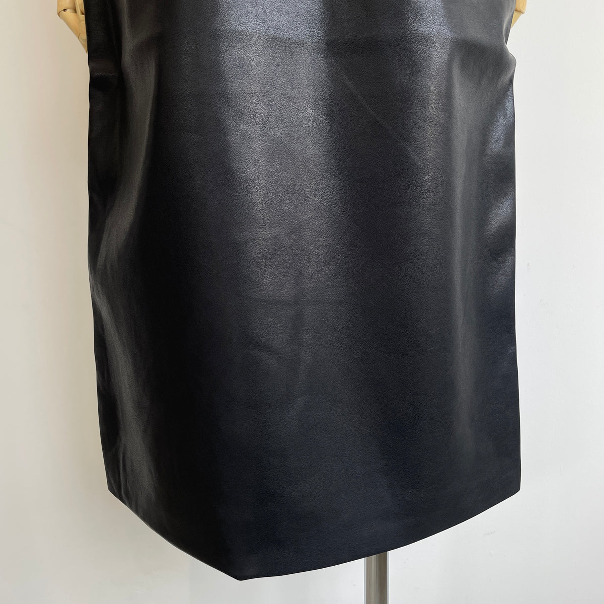ALWEL//FAUX LEATHER DRAWSTRING SKIRT NAP-2