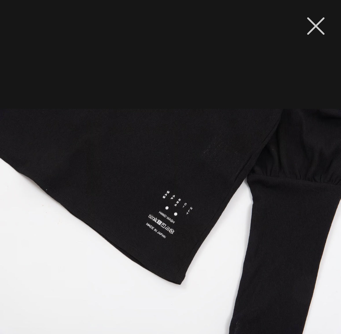 MarchAprilMay//bingsoo tops short ピンストップスショート