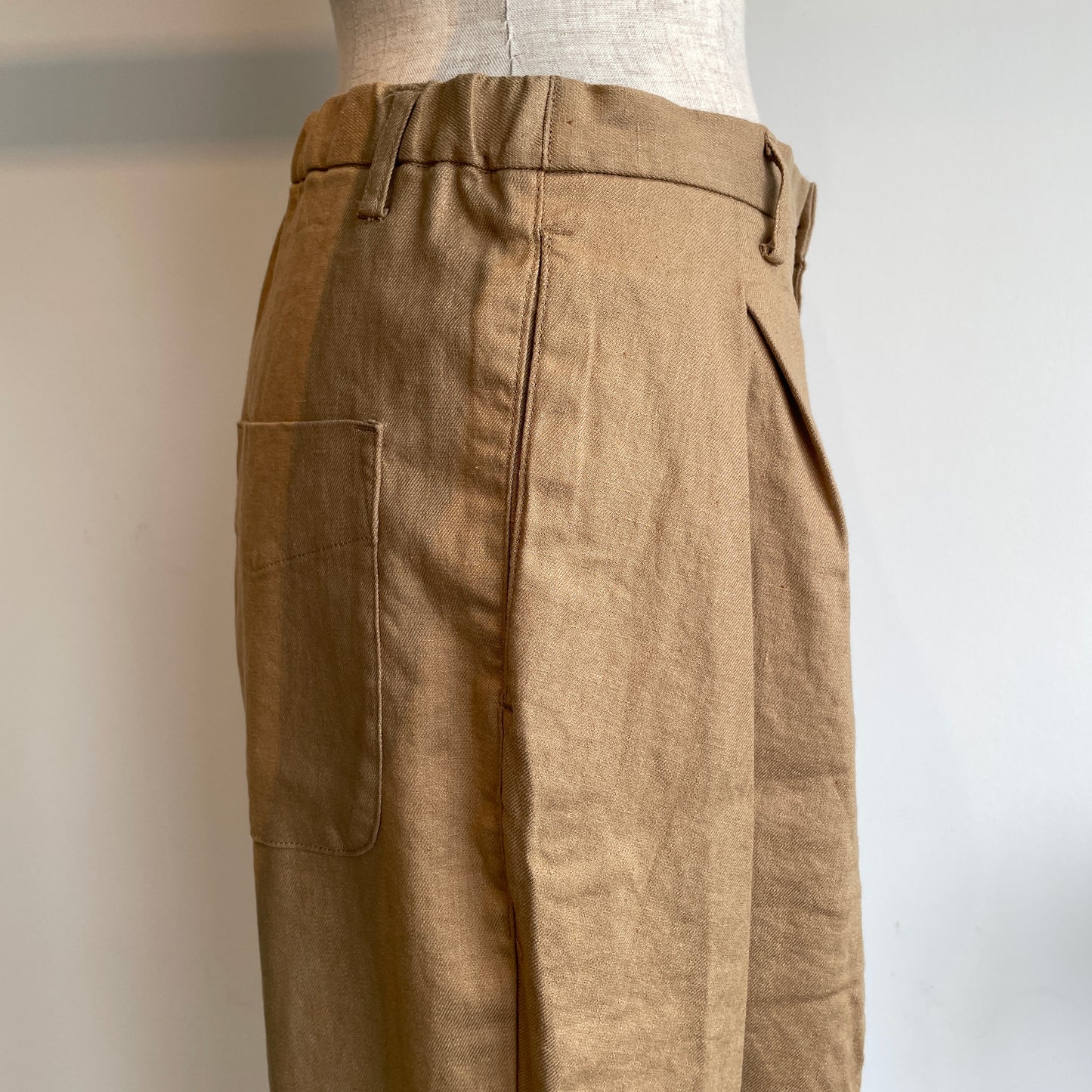 handsofcreation //サフィランリネンストレッチソフトバルーンPT 02320307