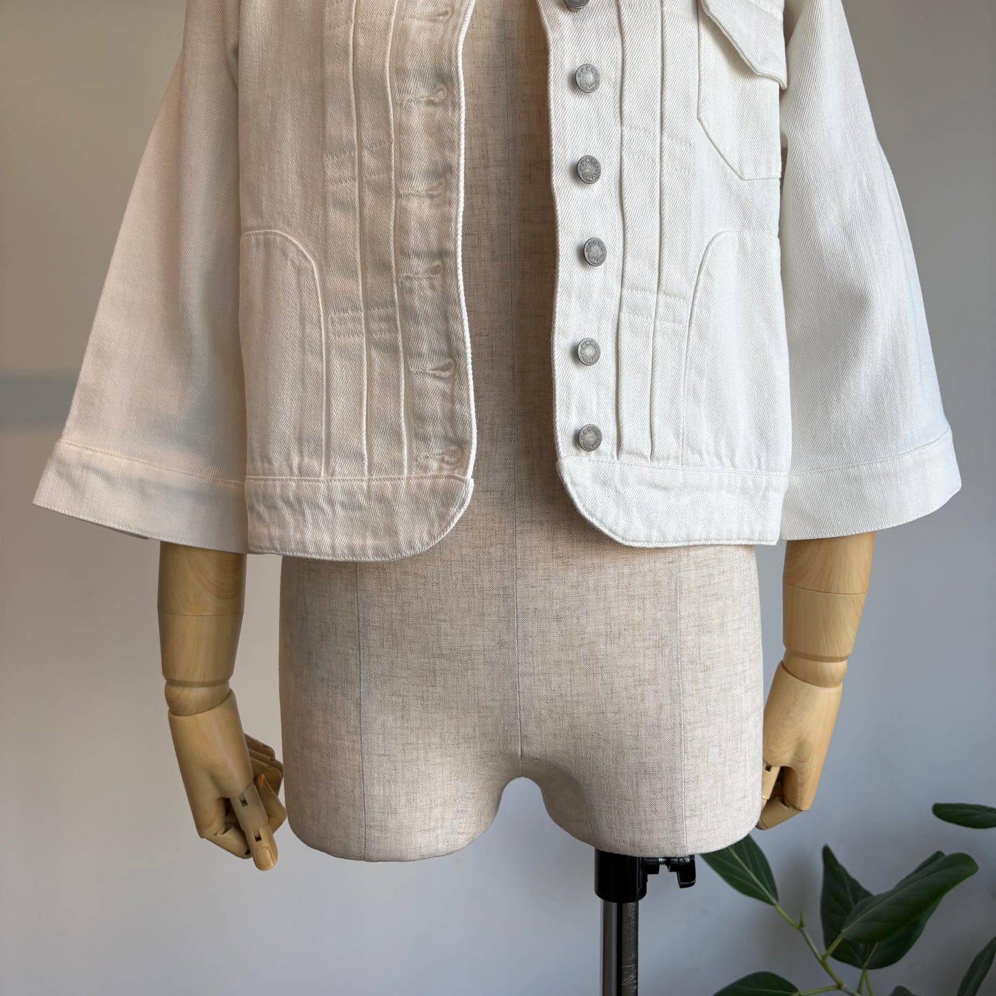 si si si//デニムジャケットミニ　2026-SS315