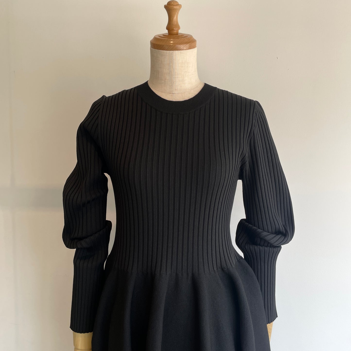 iki//マットポリフレアワンピース　3101OP001261