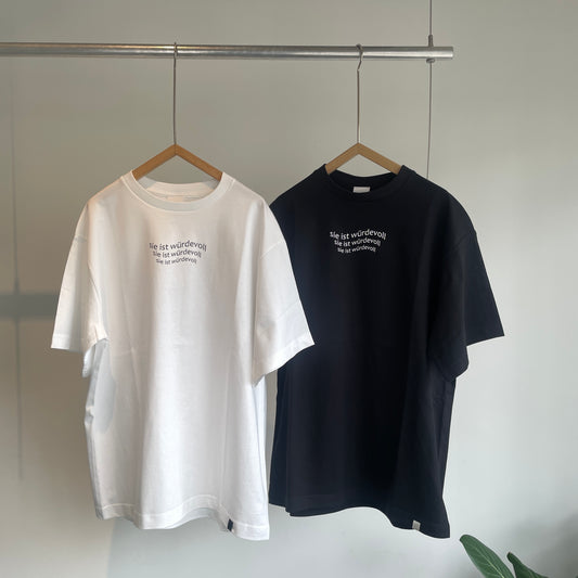 iki//ファインジャージー天竺 ウェーブロゴ Tシャツ　3101CT021261