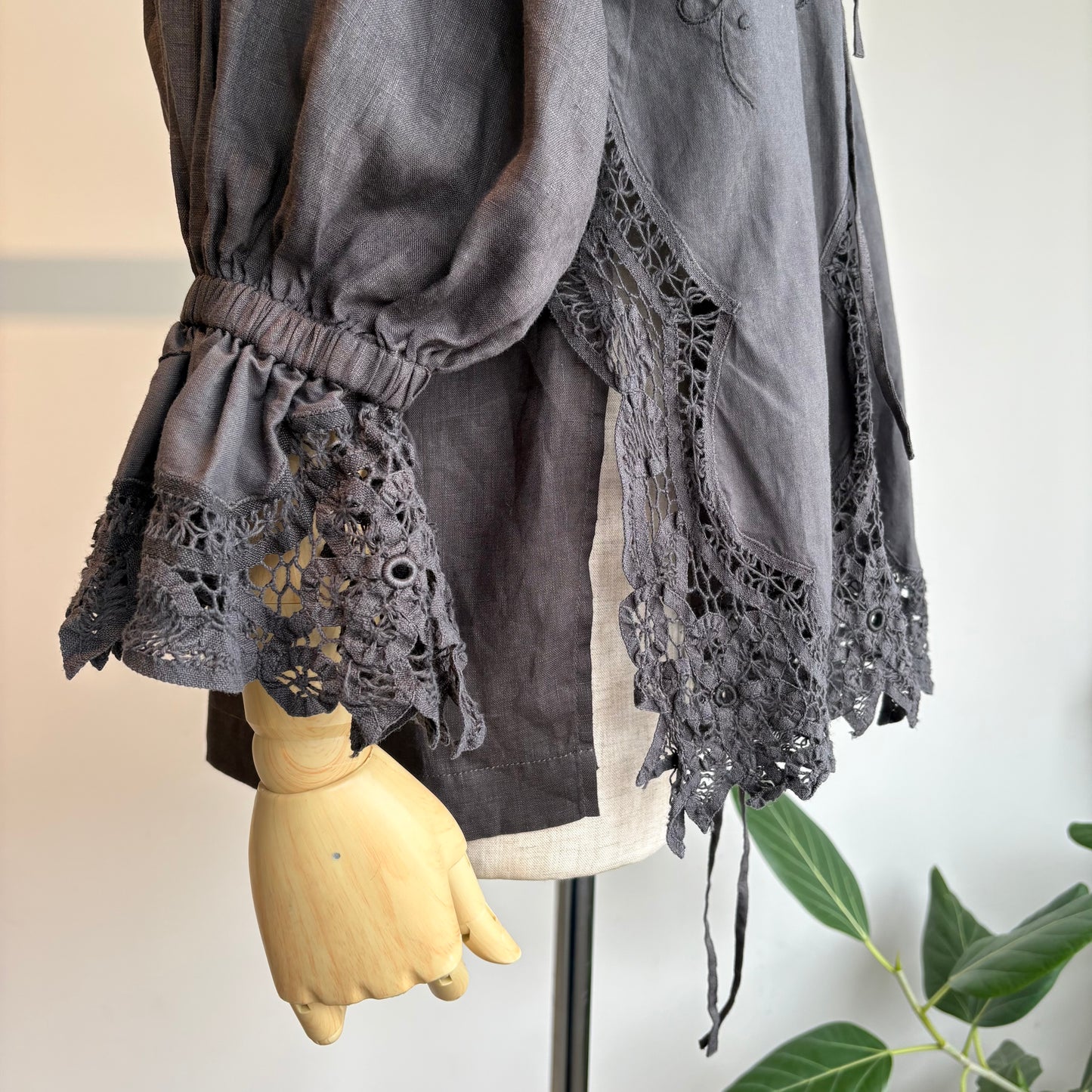 heriter//batten parts blouse  H0-00-3081