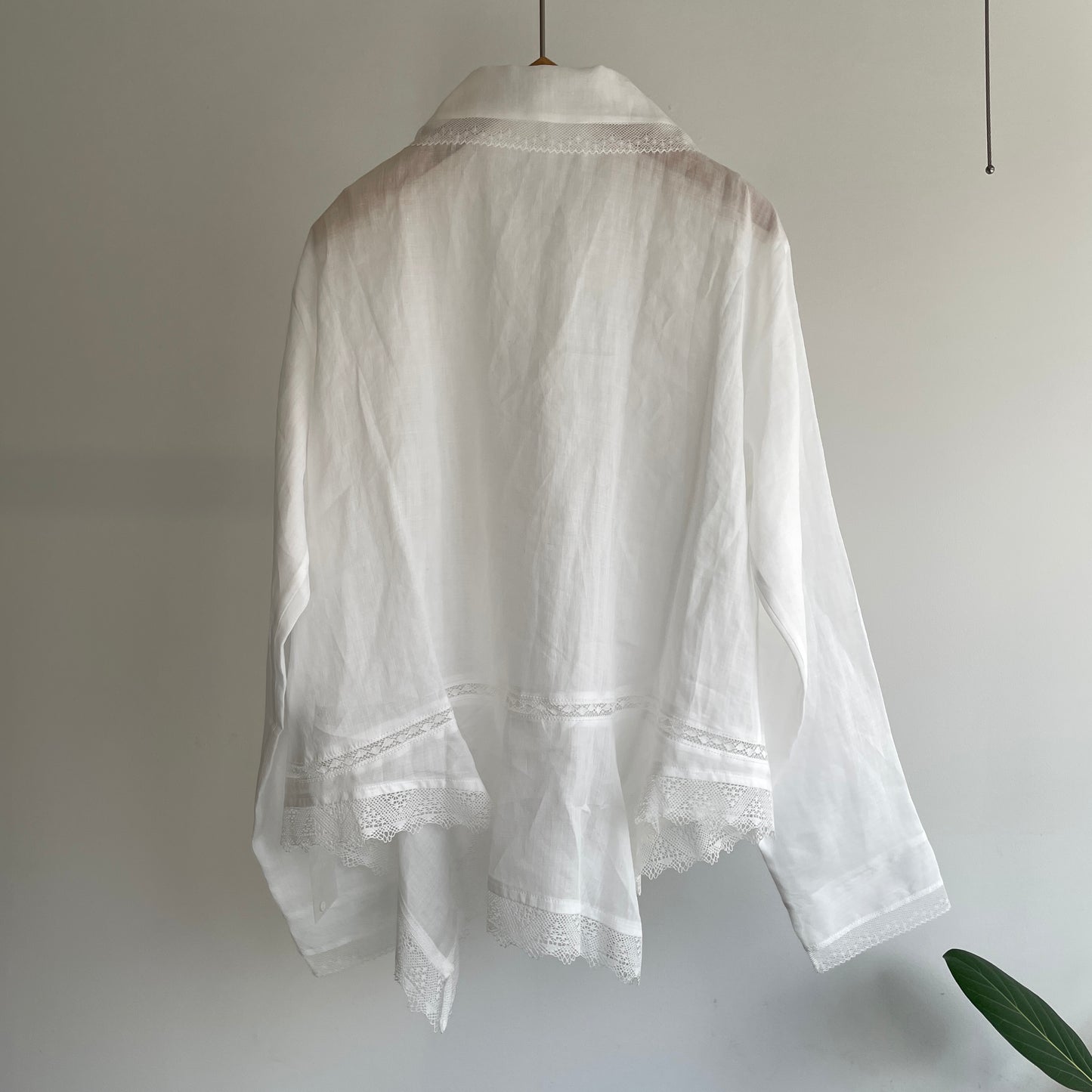 NATIVE VILLAGE//No.6 寂静 ロングスリーブレースブラウス　31261-06207