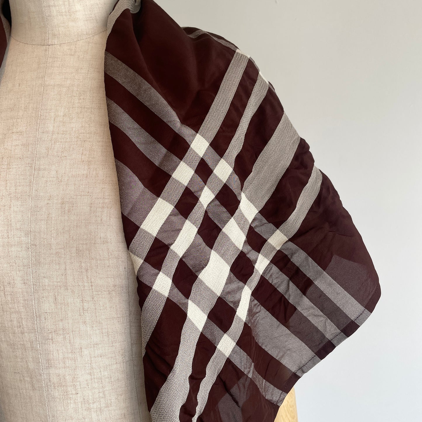 buoy buoy//Last Summer CHECK SCARF 2701MF002261