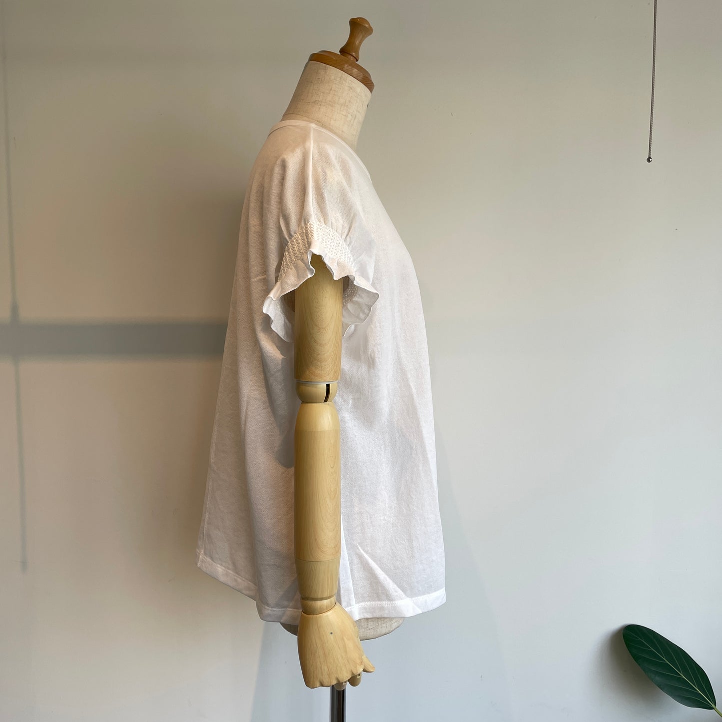 yuni//強撚C/Ny sheer gather sleeve PO  1701CT008261
