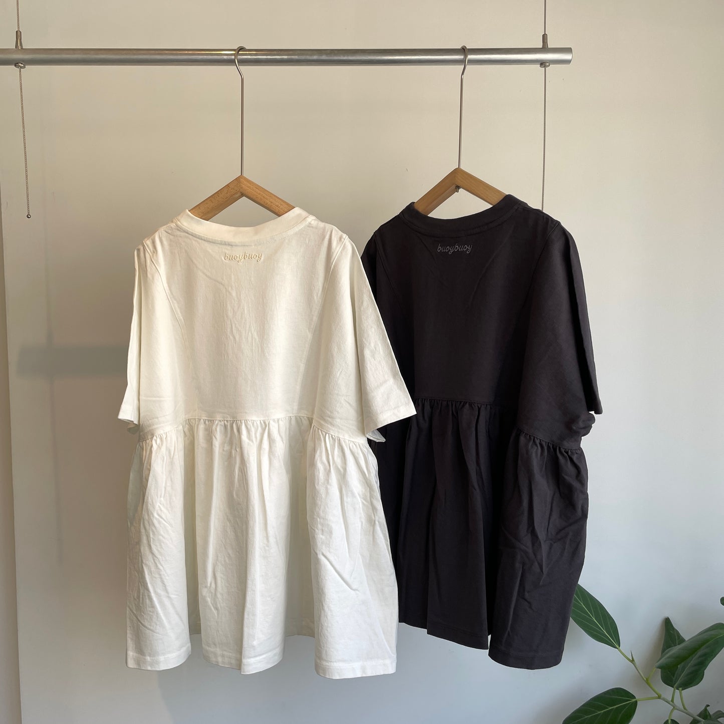 buoy buoy//VINTAGE REAL gather T-シャツ　2701CT010261