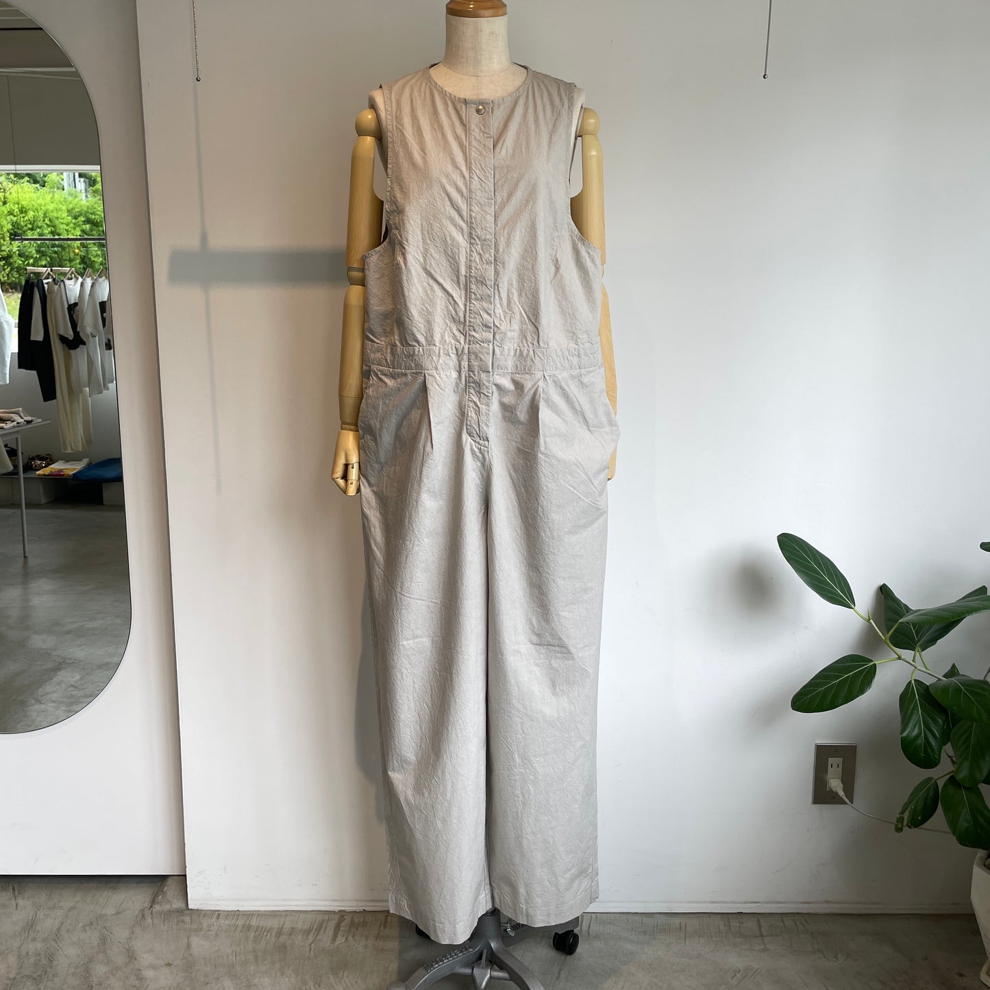 handsofcreation//コットン高密度ダンプオールインワン　01620317