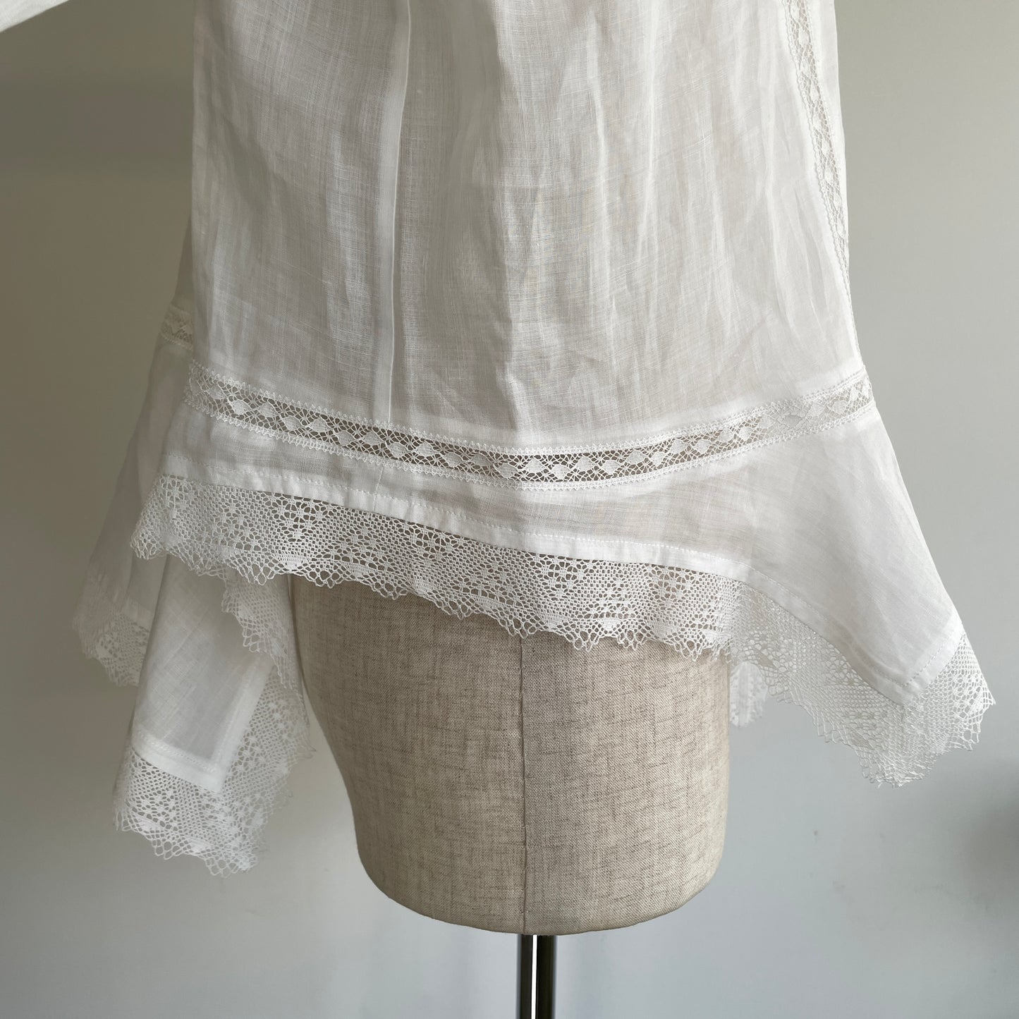 NATIVE VILLAGE//No.6 寂静 ロングスリーブレースブラウス　31261-06207