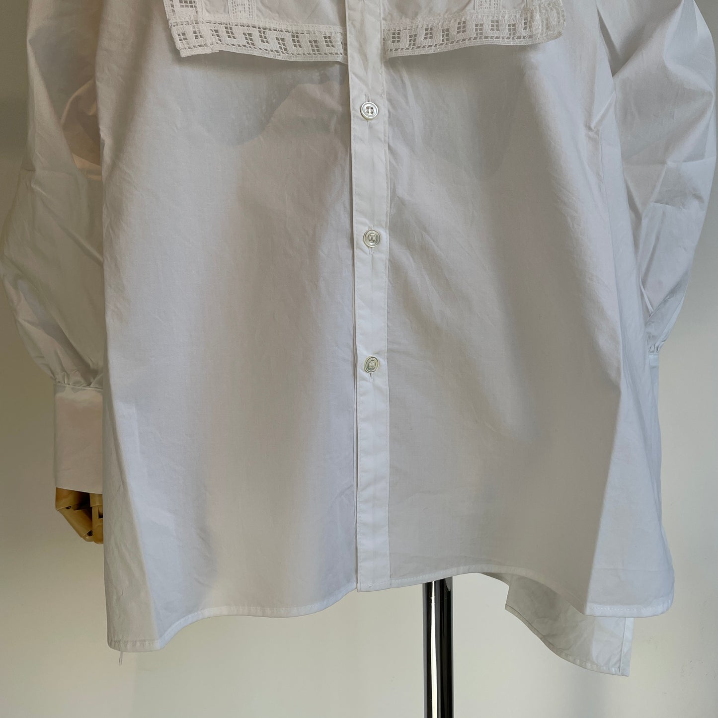 universaltissu//ナチュラルタイプライターイタリアンフィレレースヨークSH   US260SH036