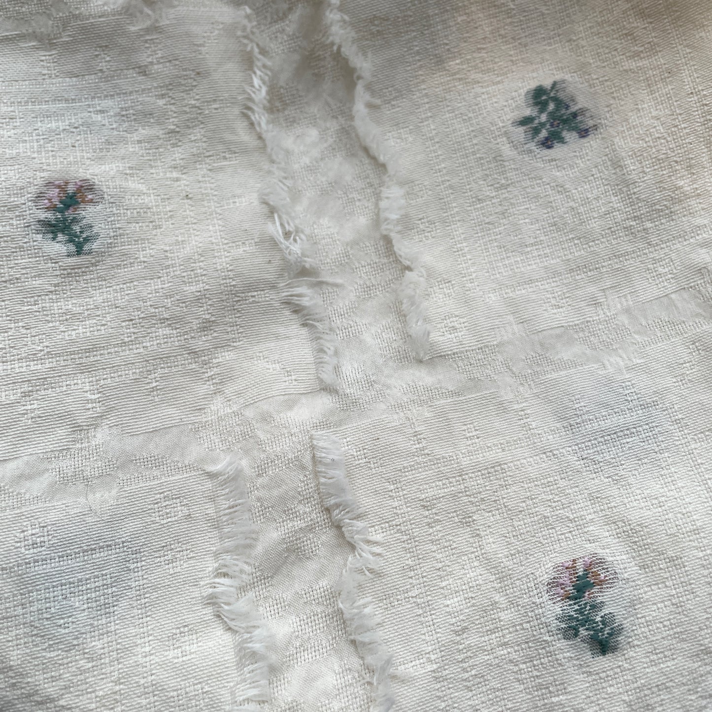 qiri //fleurs lace jacquard gather BL 6301BL006261