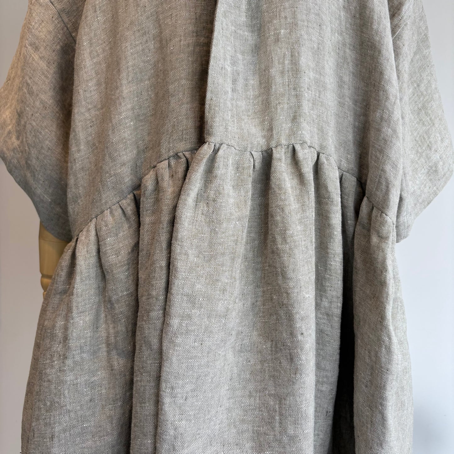 NATIVE VILLAGE//木の梢 ワイドスリーブドレス　31261-08311