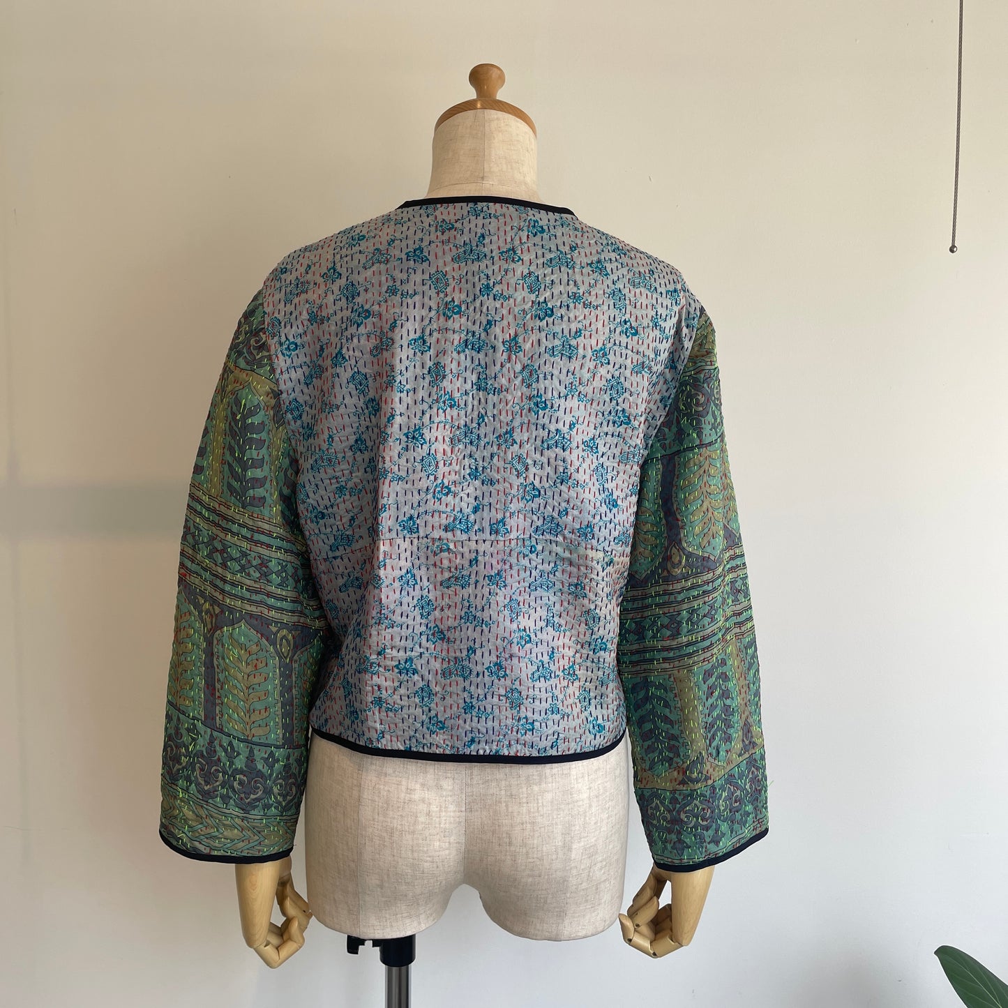 heriter//kantha embroidery jacket H0-00-3071