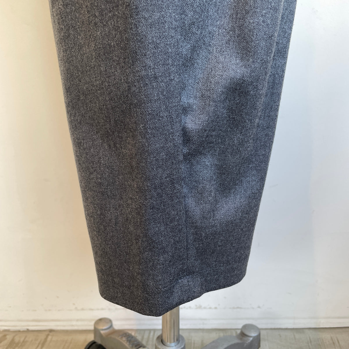 yuni//washable wool gum tuck パンツ 1701PT019262