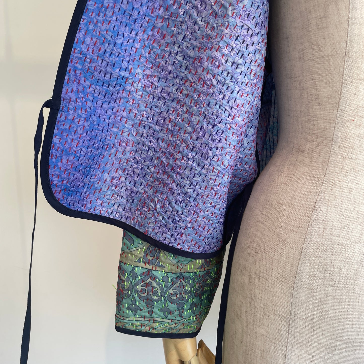 heriter//kantha embroidery jacket H0-00-3071