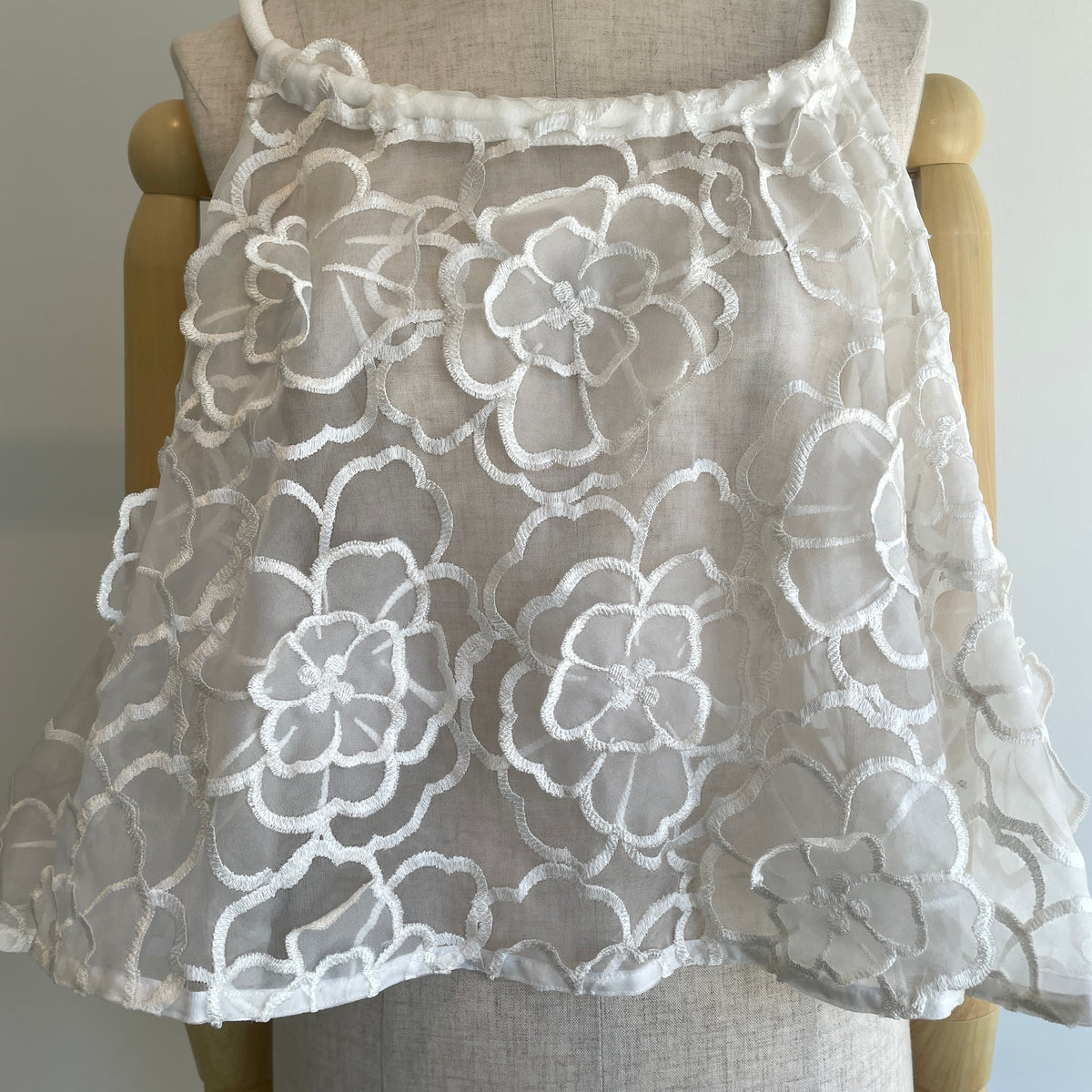TOURNON.//FLOWER ORGANDYCIRCULAR ブラウスTR26ABL028