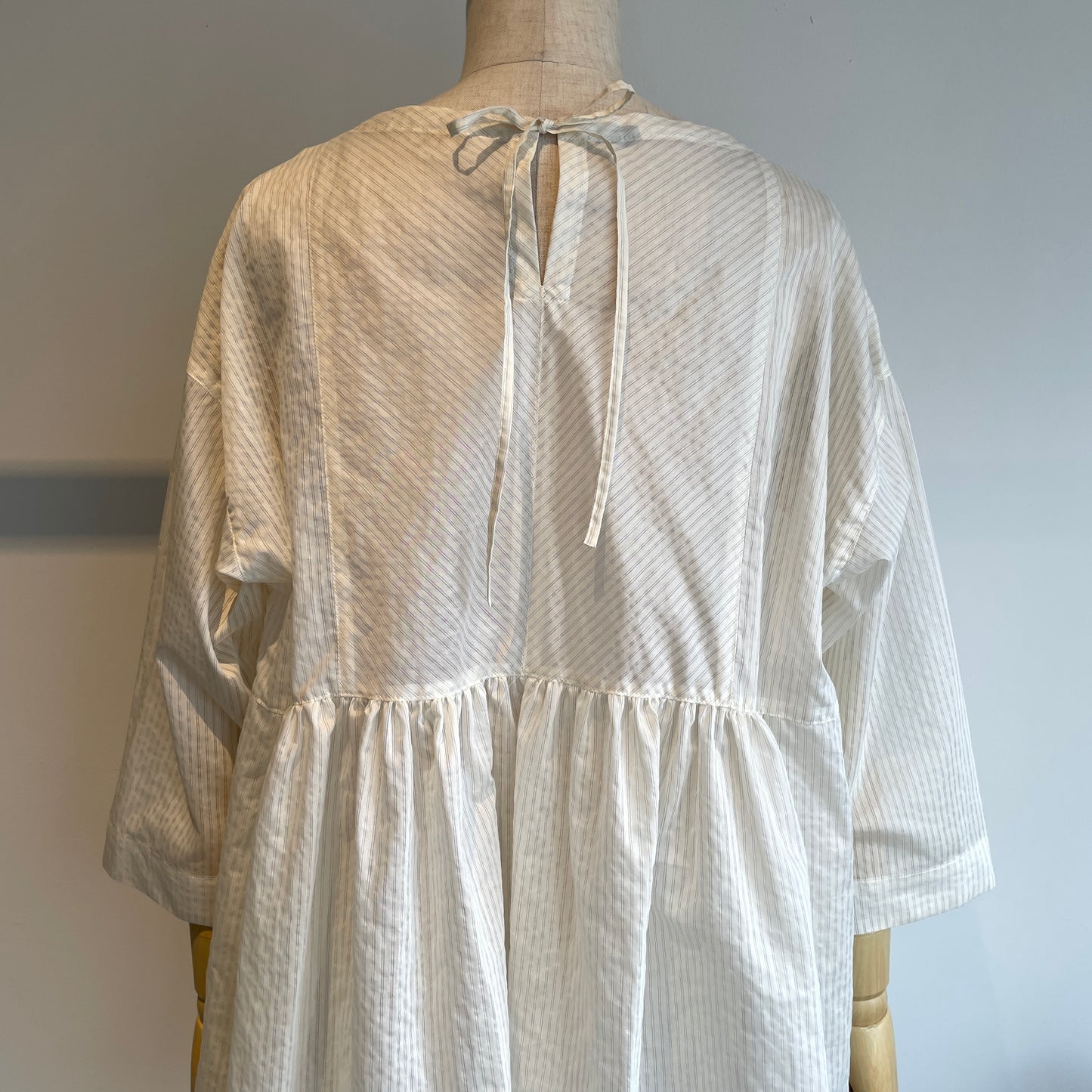 yuni //C/Pe stripe tunic tiered 2wayBL 1701BL028261