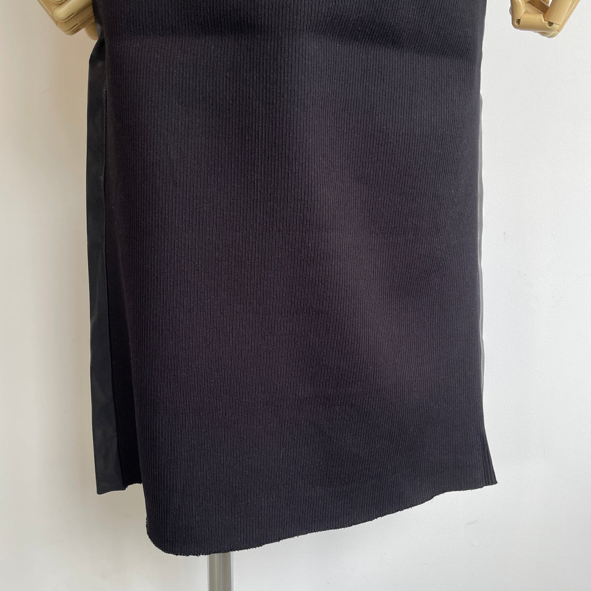 ALWEL//FAUX LEATHER DRAWSTRING SKIRT NAP-2