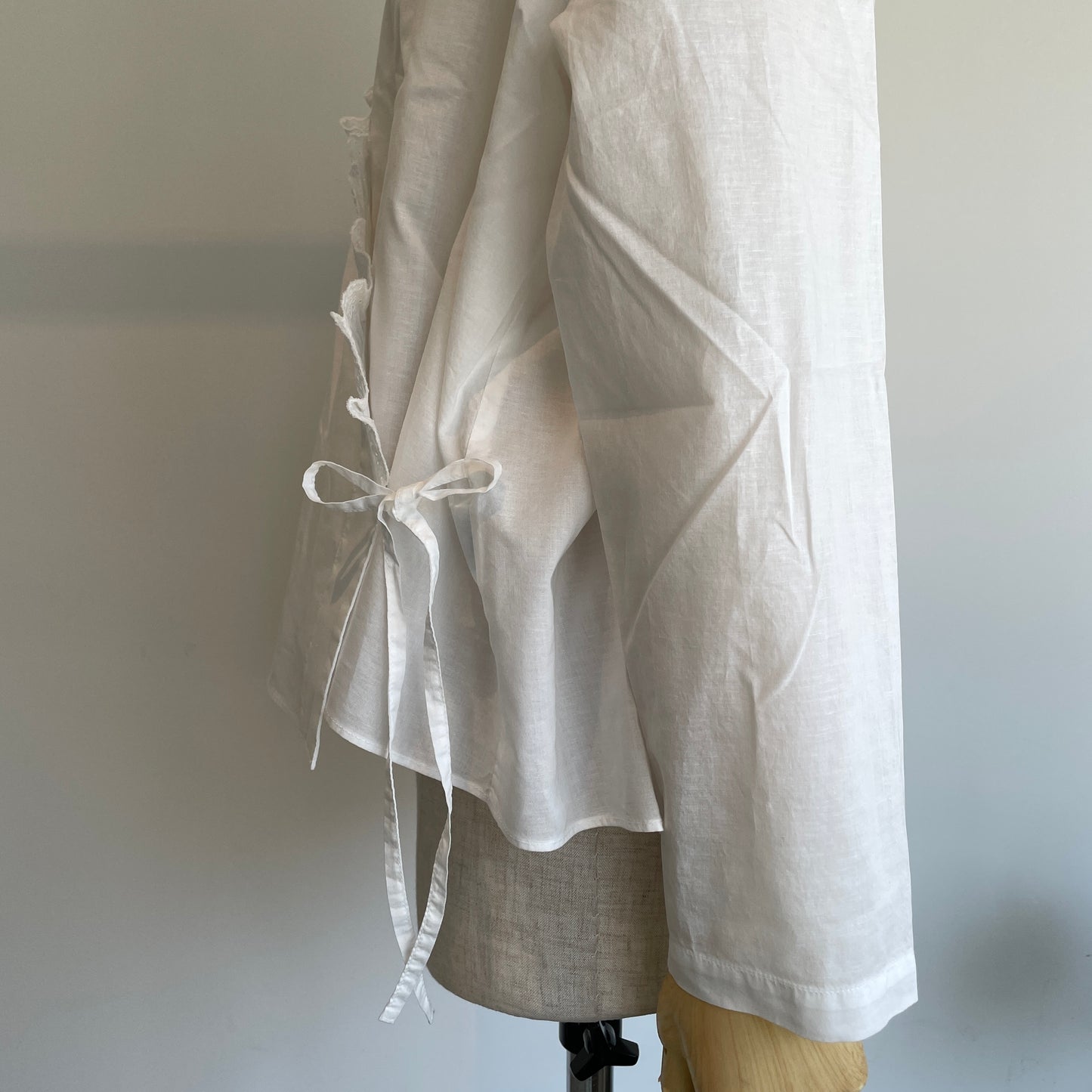 handsofcreation//60/-C／LリネンローンカシュクールBL 01620622