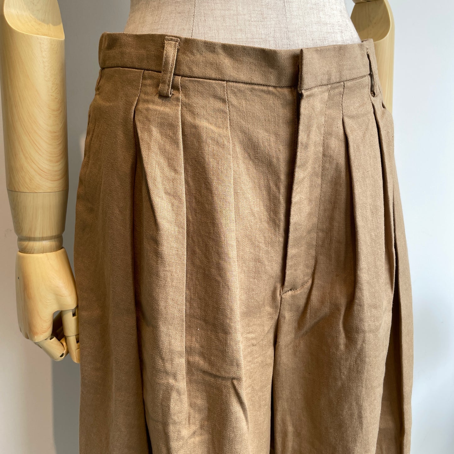 handsofcreation //サフィランリネンストレッチソフトバルーンPT 02320307