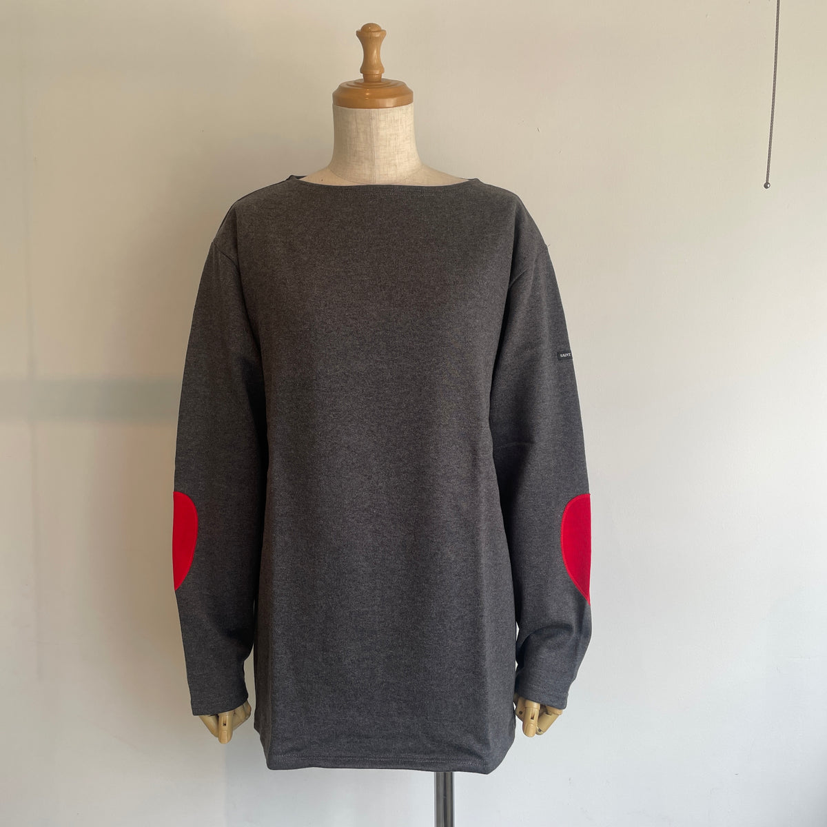 SAINTJAMES//OUESSANT HEART ELBOW PATCH   26F25JCOUE.UCOUCU