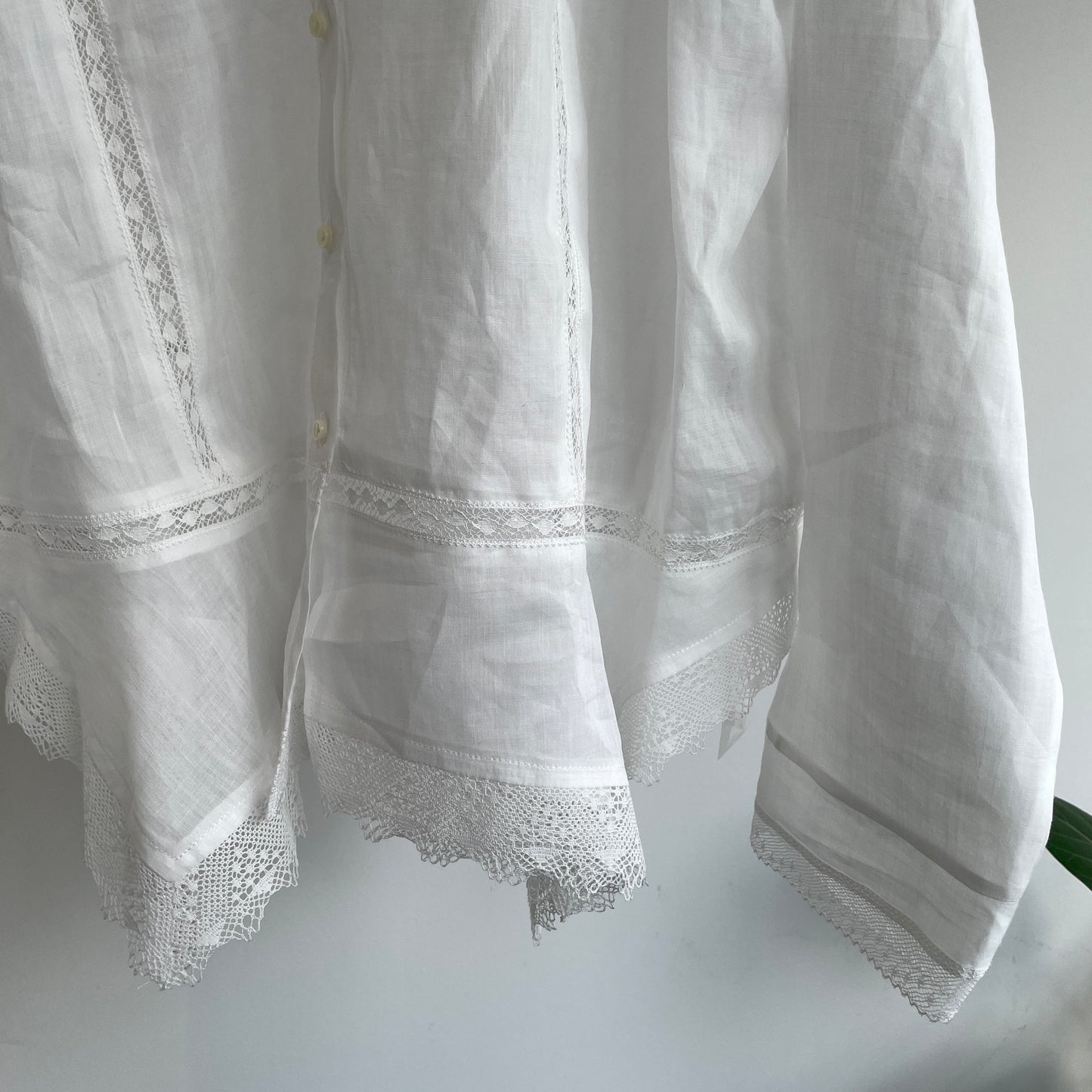 NATIVE VILLAGE//No.6 寂静 ロングスリーブレースブラウス　31261-06207