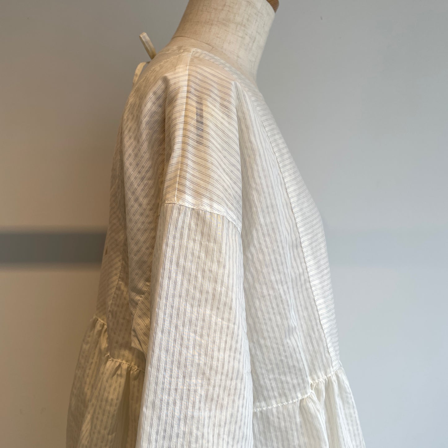 yuni //C/Pe stripe tunic tiered 2wayBL 1701BL028261