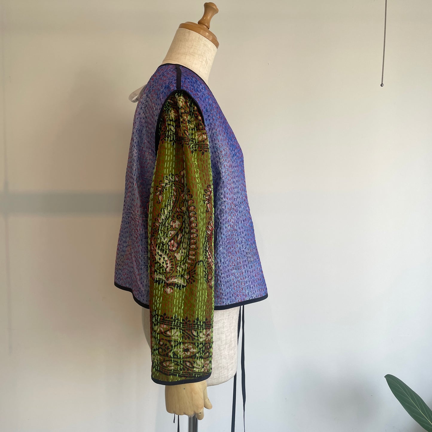 heriter//kantha embroidery jacket H0-00-3071