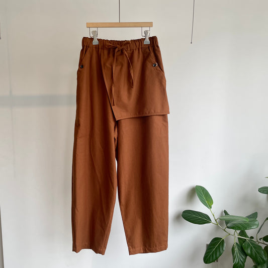buoy buoy//SUEDE TOUCH FLANNEL APRON パンツ　2701PT005262