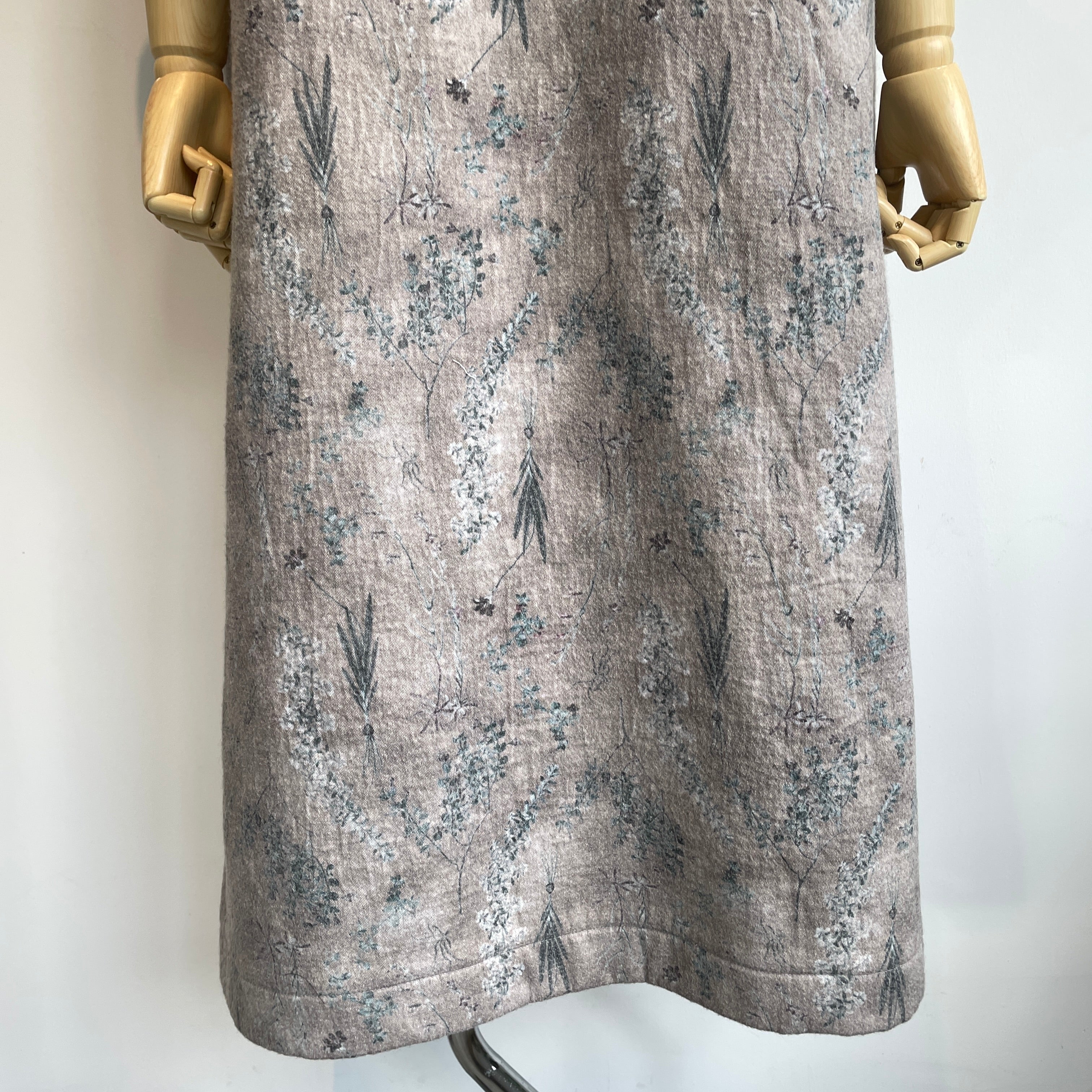 qiri //old letter flowers long gilet 6301OP005252 – hibikiru